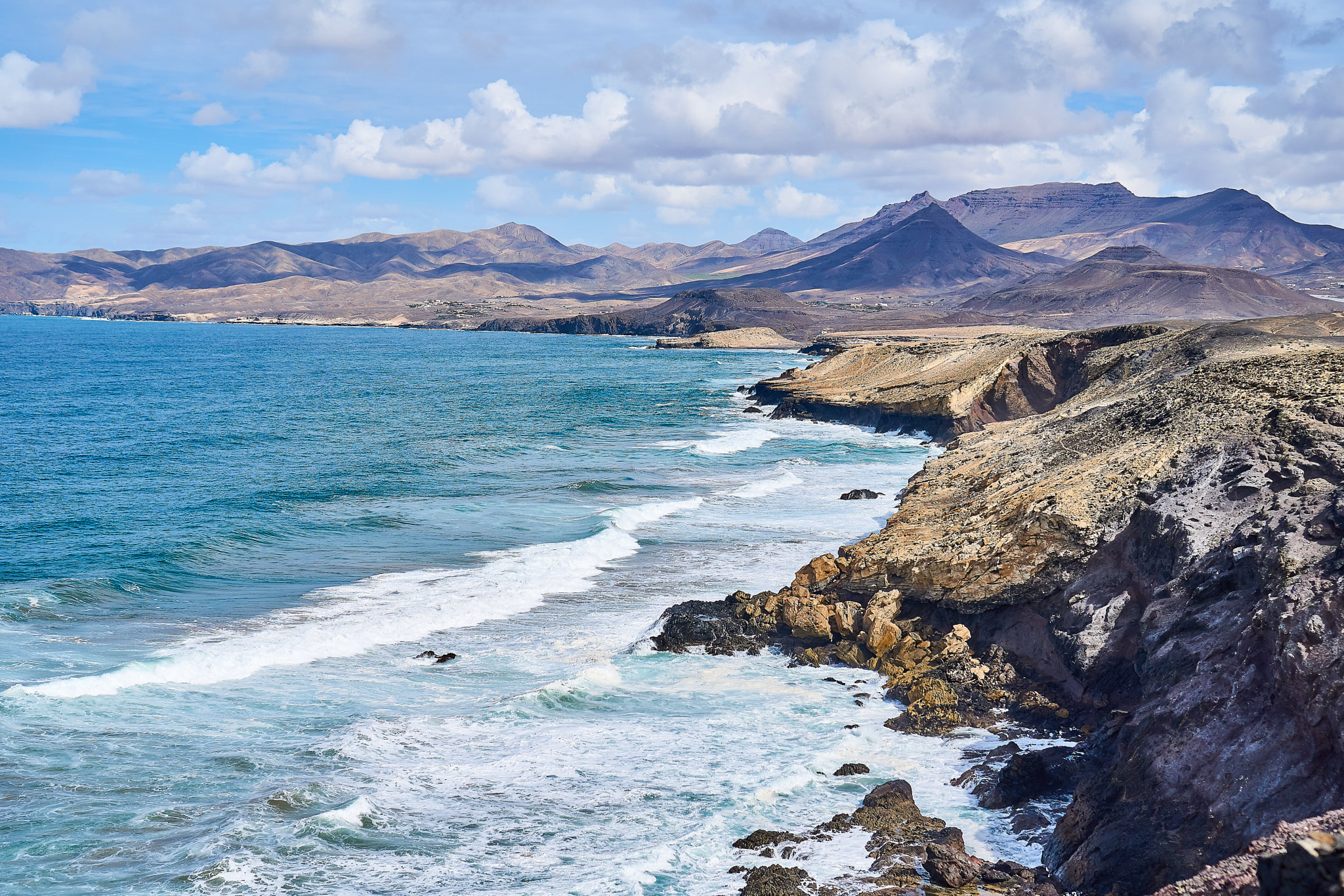 Sony E 35mm F1.8 OSS sample photo. Fuerteventura la pared photography