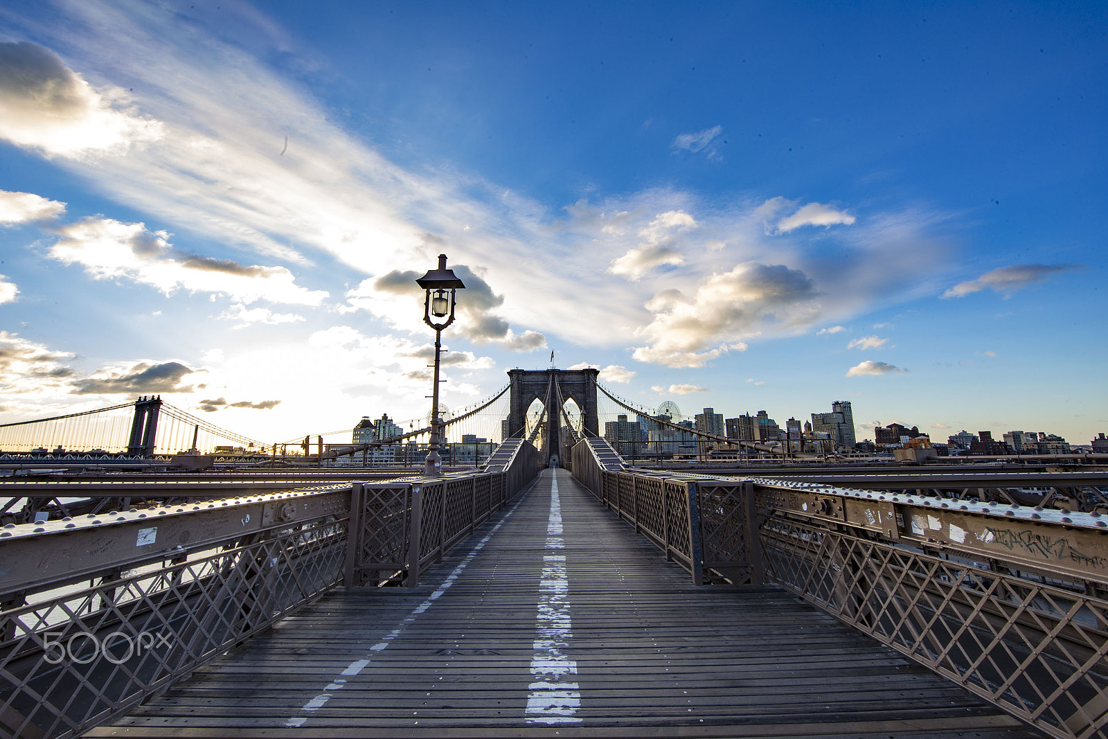 Canon EF 14mm F2.8L II USM sample photo. Brooklyn bridge in the morning photography
