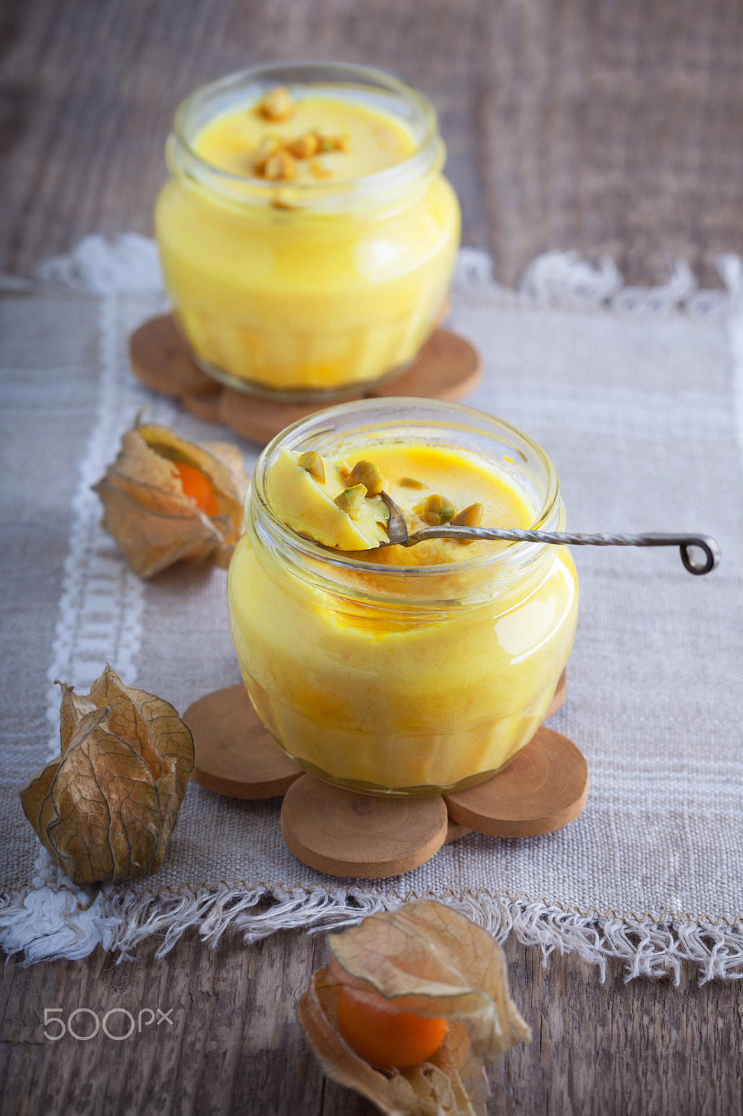 Canon EF 100mm F2.8 Macro USM sample photo. Panna cotta of almond milk with saffron photography