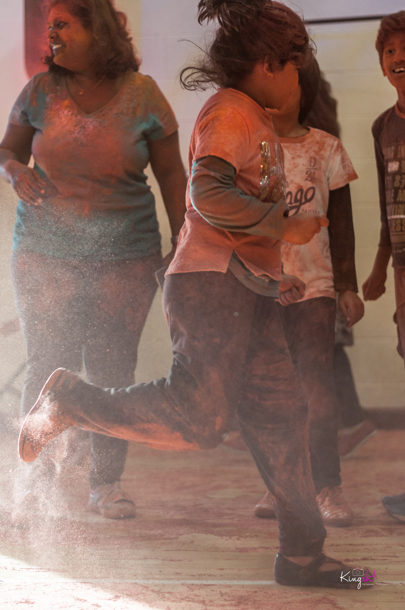 Nikon D5000 sample photo. Holi festival photography