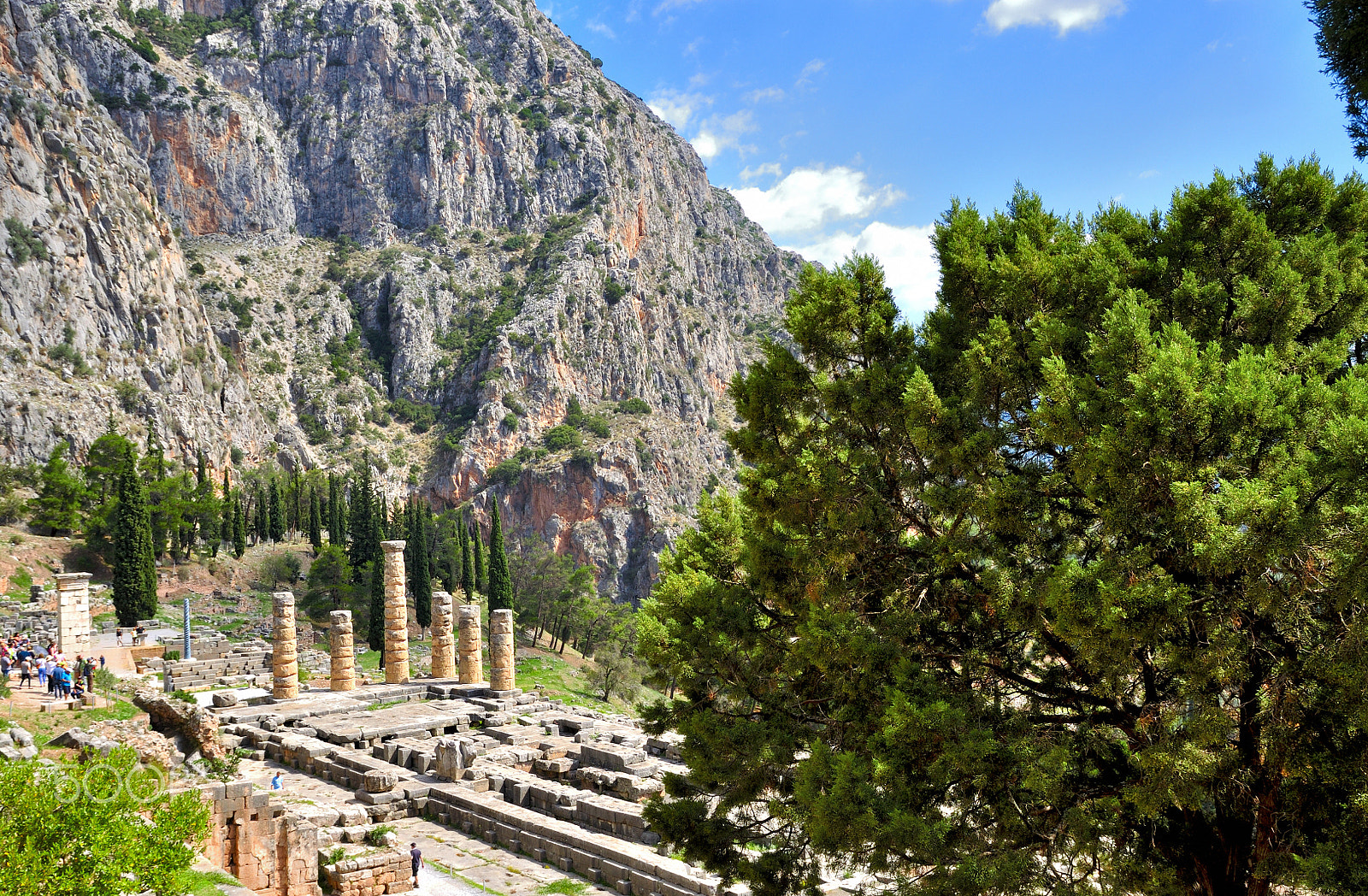 Sigma 17-70mm F2.8-4 DC Macro OS HSM sample photo. Delphi ruins in greece photography