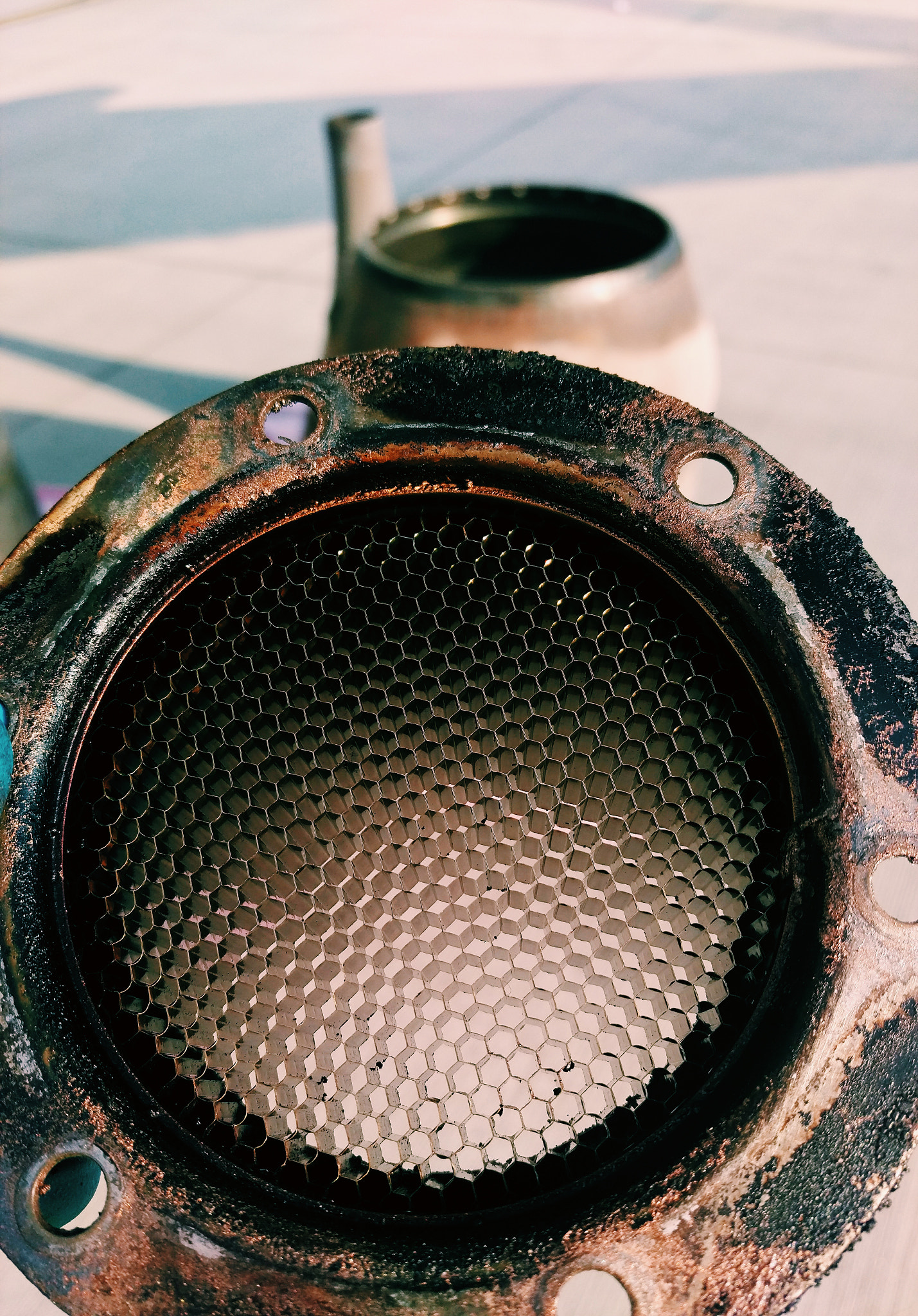 HTC M9 sample photo. Flame arrestor photography