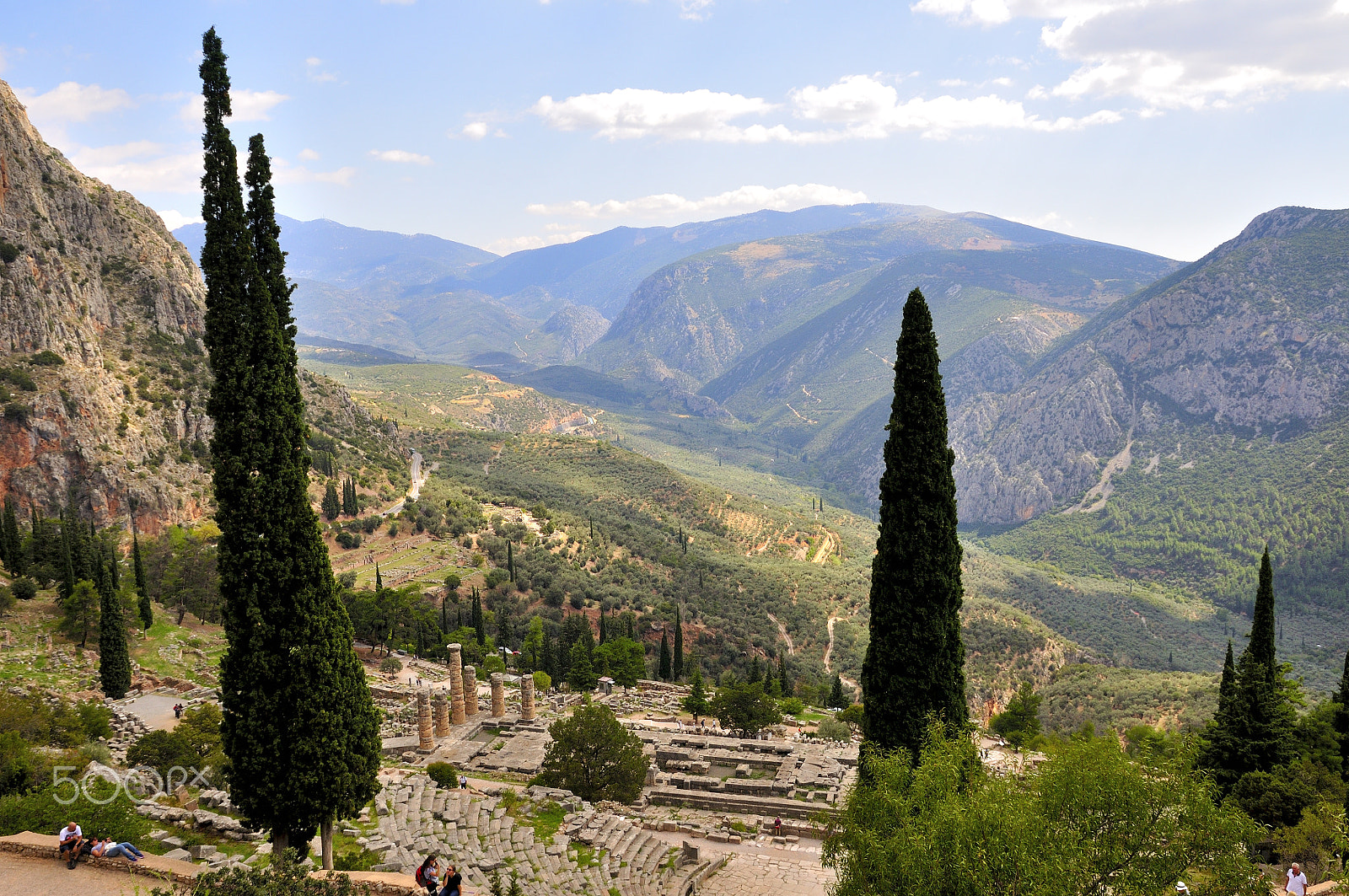Sigma 17-70mm F2.8-4 DC Macro OS HSM sample photo. Delphi ruins in greece photography