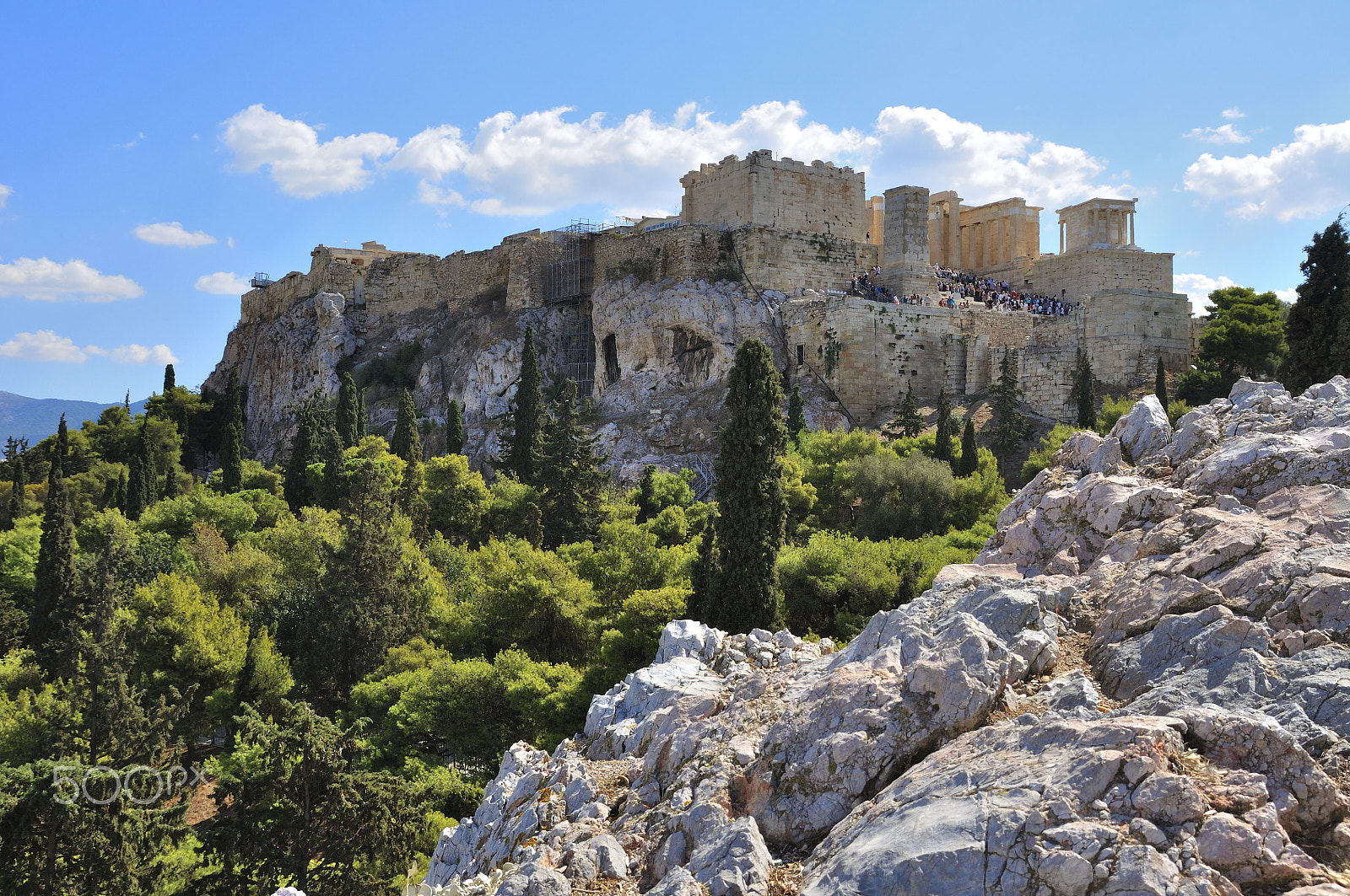 Sigma 17-70mm F2.8-4 DC Macro OS HSM sample photo. Acropolis in athens, greece photography