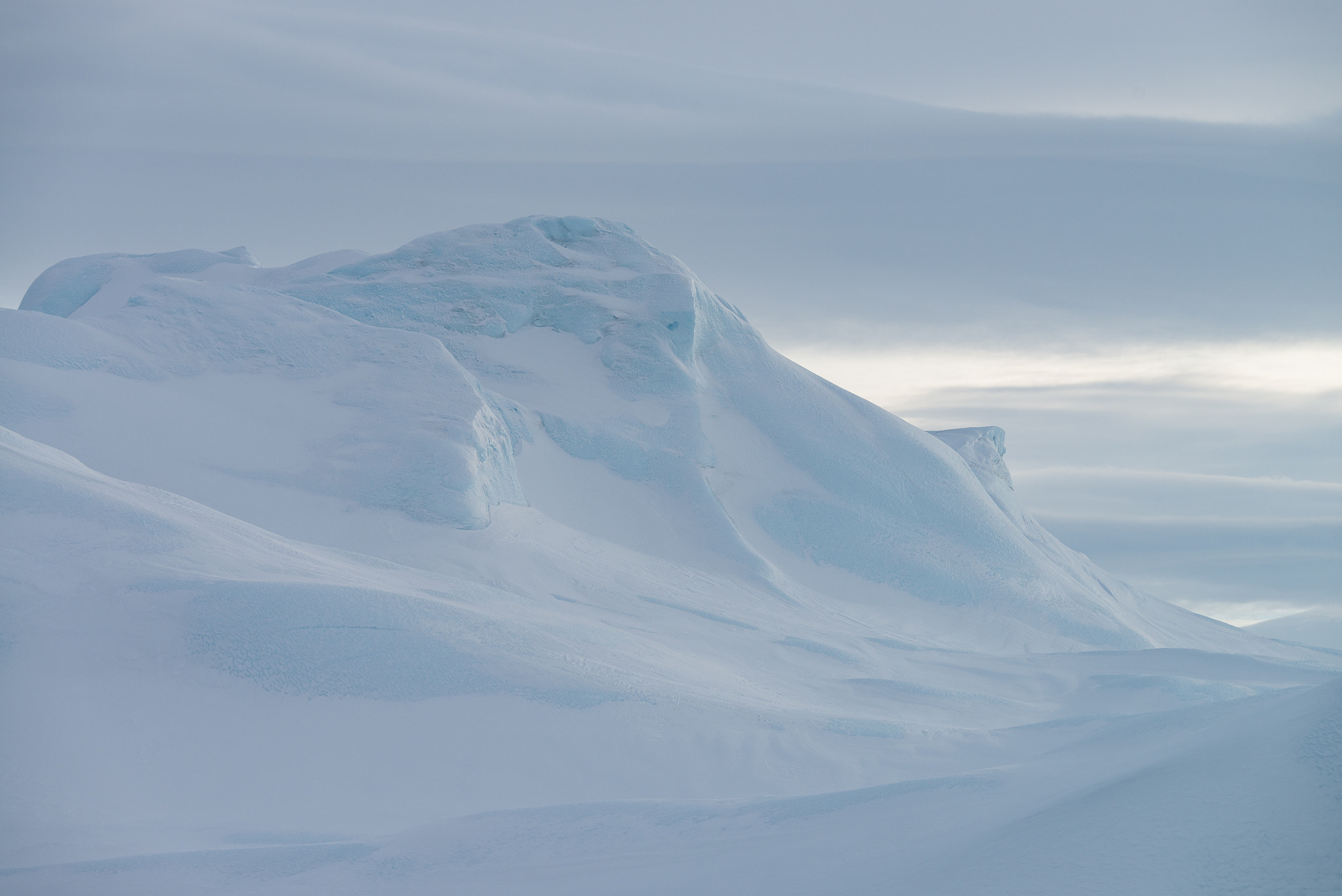 Nikon D800 sample photo. Smoothed iceberg photography