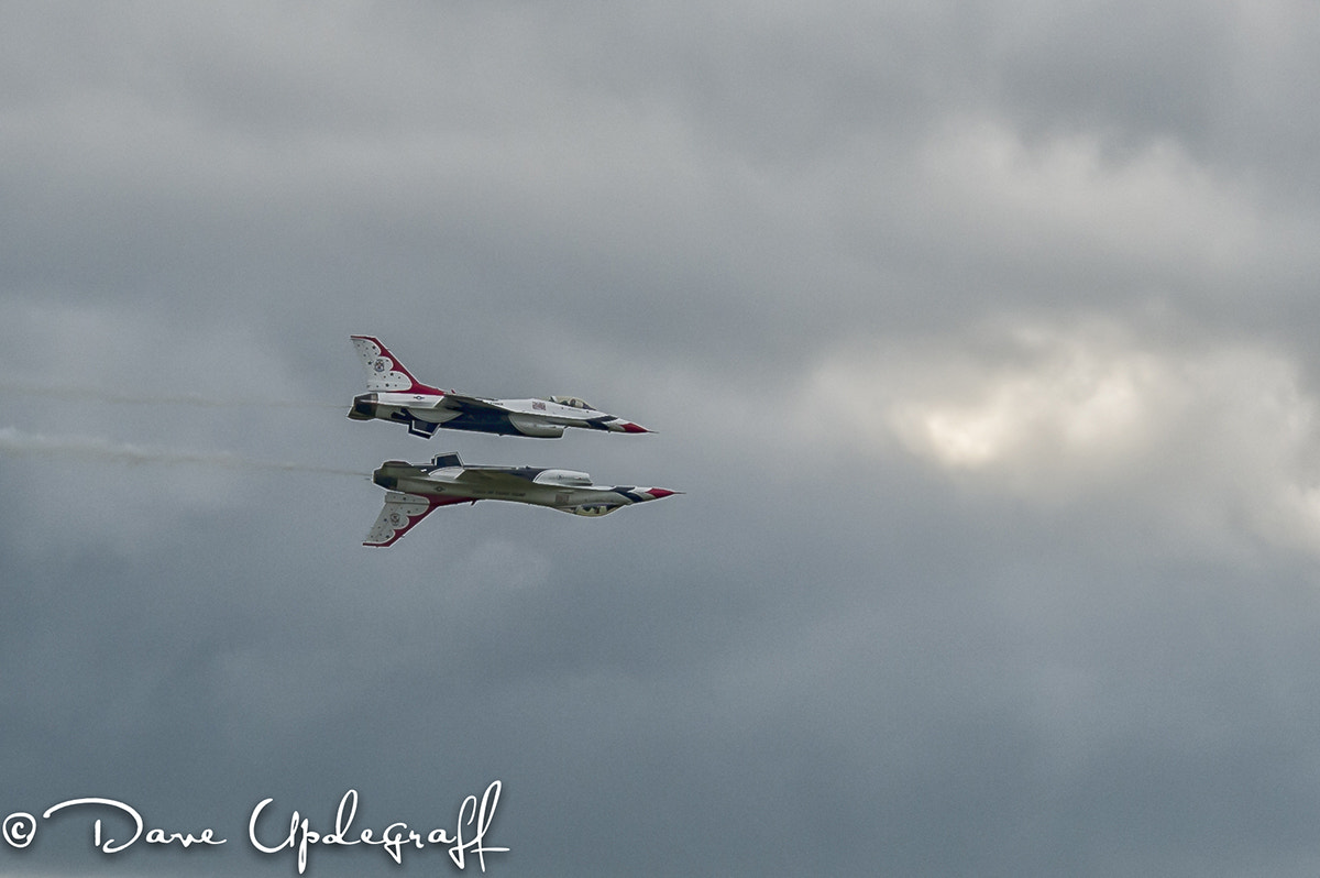 Nikon D3S + Nikon AF-S Nikkor 28-300mm F3.5-5.6G ED VR sample photo. Thunder birds demonstration photography