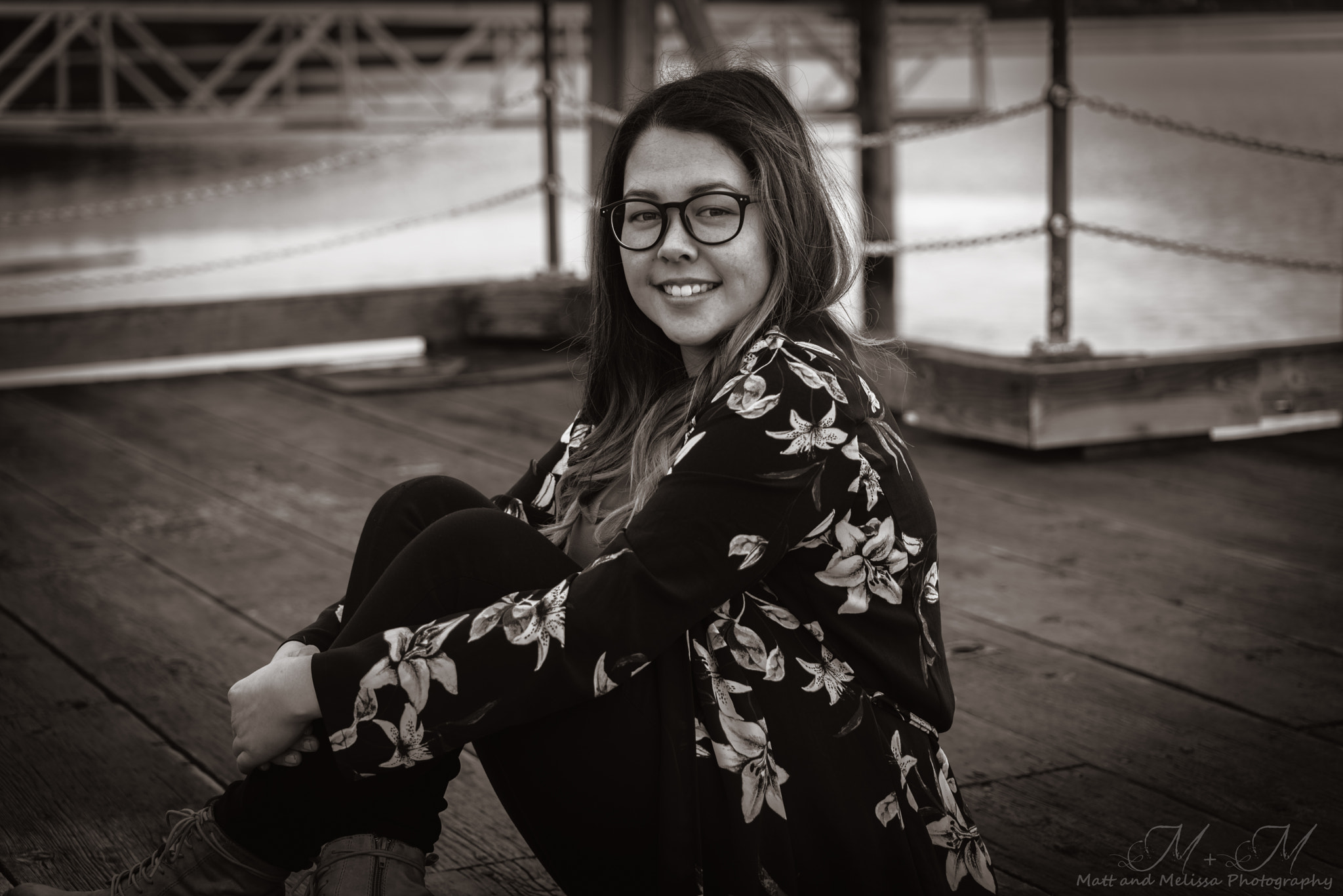 Nikon D800 sample photo. On the dock photography