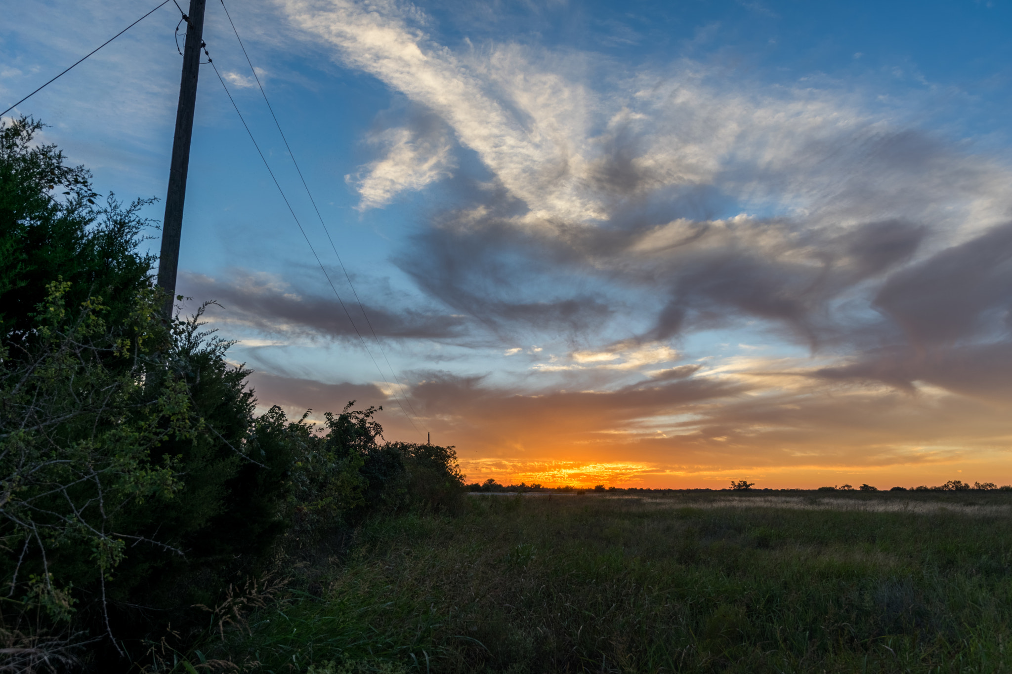 Nikon D5300 sample photo. Sunset in leander texas photography