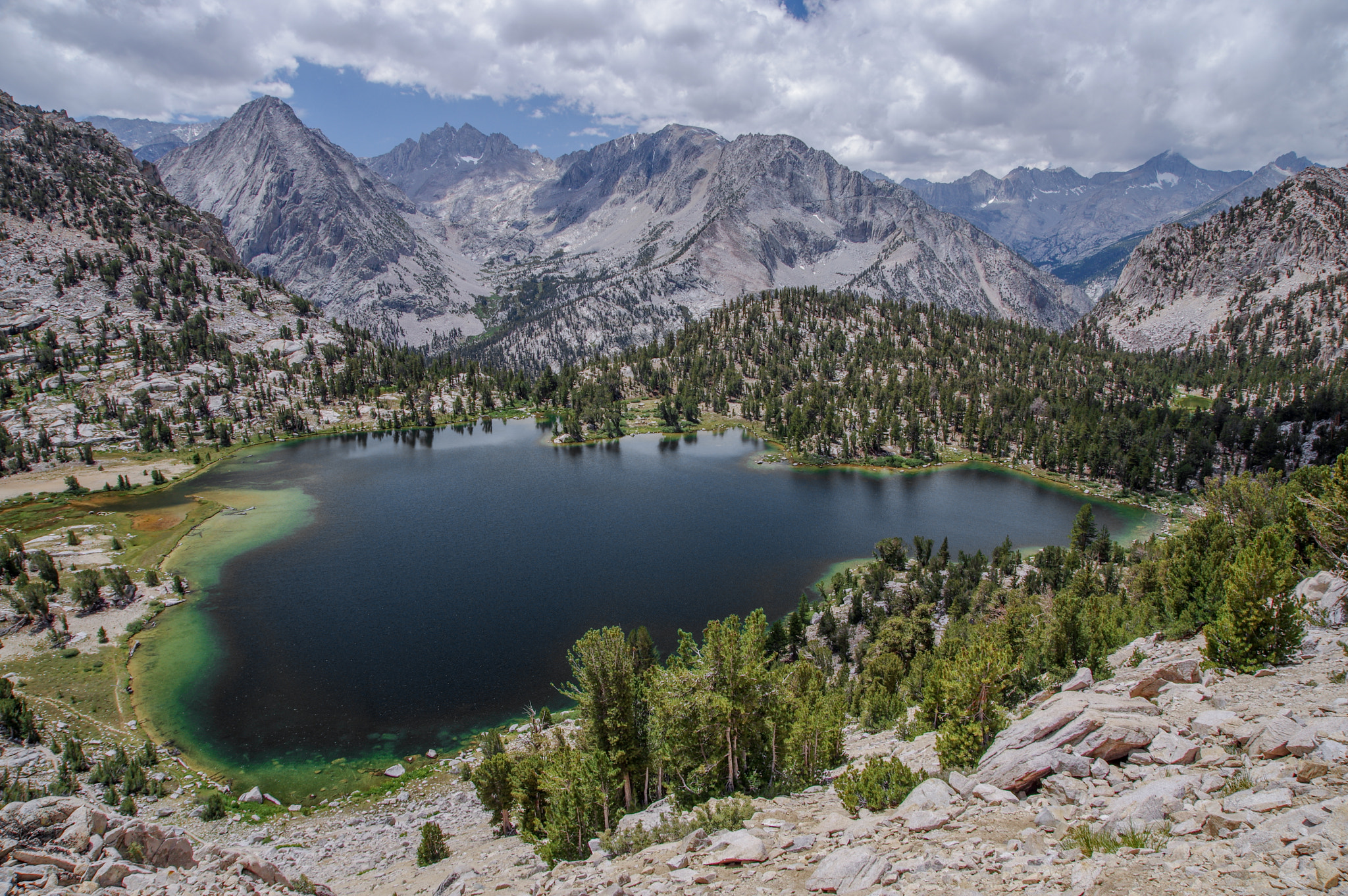 Pentax K-3 sample photo. Bullfrog lake, kings canyon national park photography
