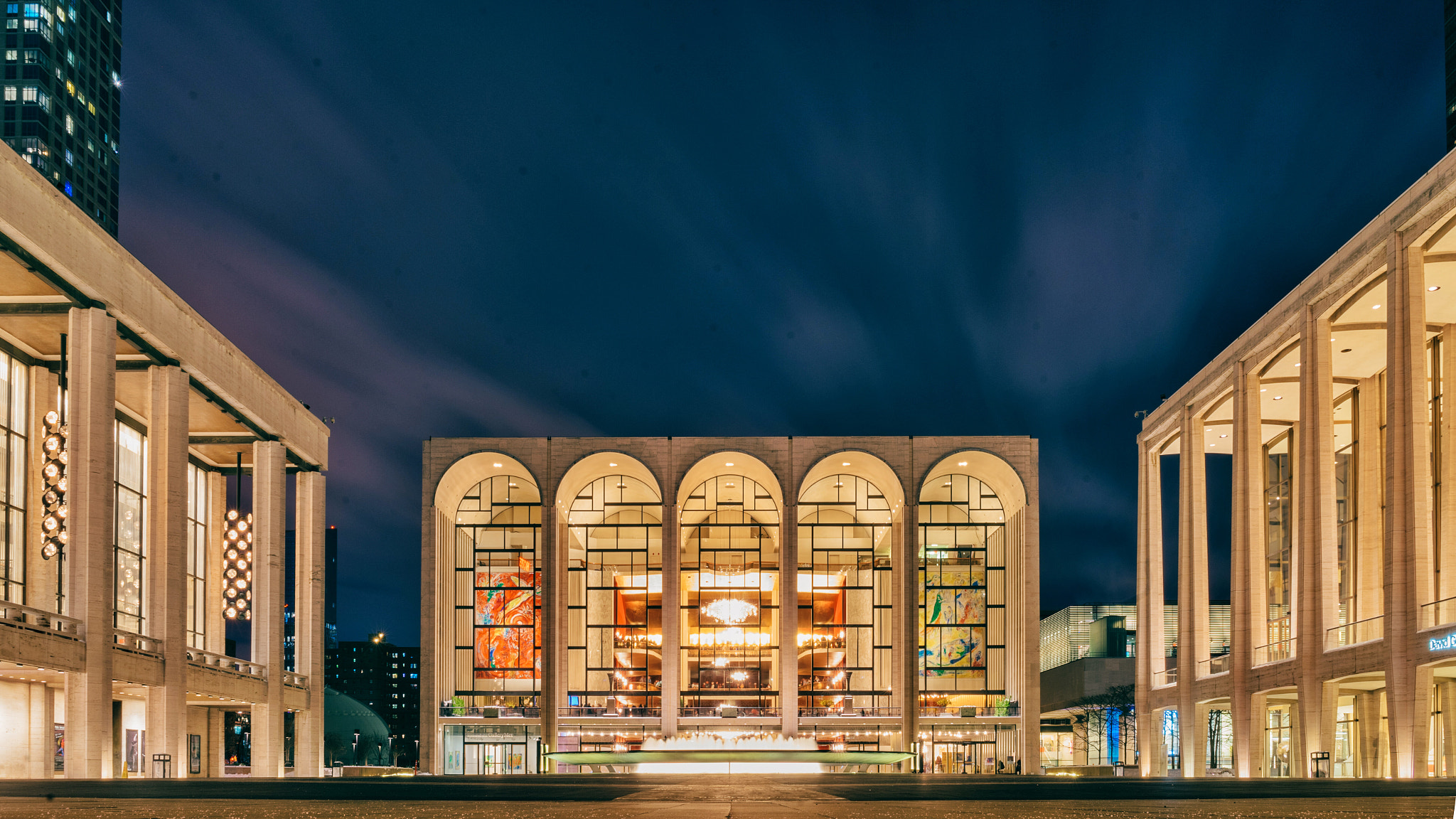 Sony FE 28mm F2 sample photo. New york city lincoln center  photography