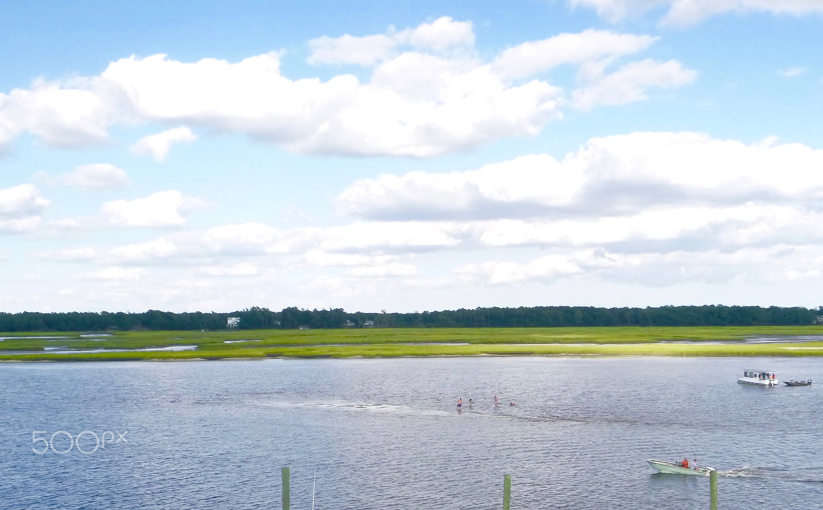 Panasonic DMC-TS25 sample photo. Swimmers - shallotte to inlet view paddle - summer 2016 photography