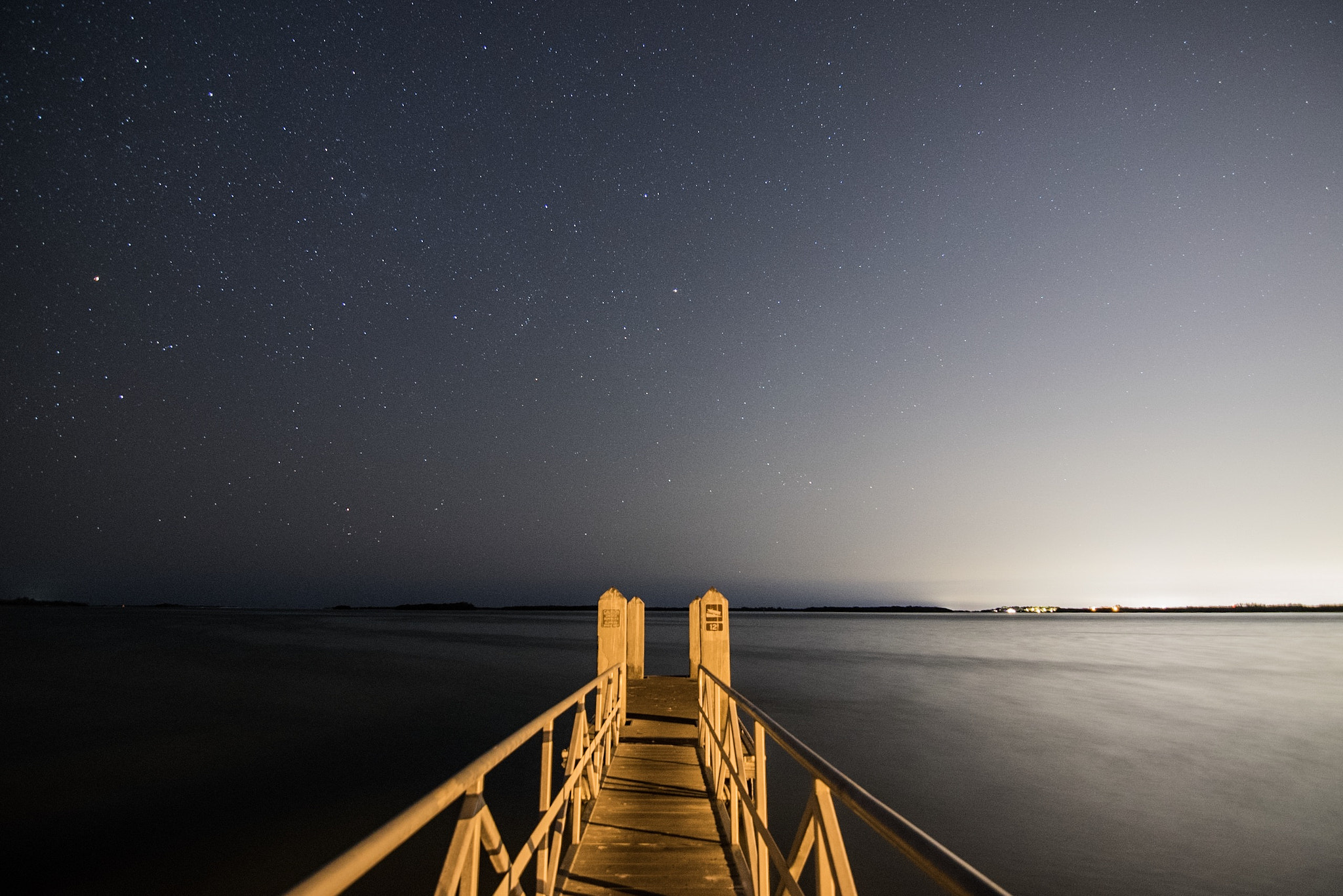 Tokina AT-X Pro 11-16mm F2.8 DX II sample photo. Zodiacal twilight long exposure take at fort desoto on 3/21. st petersburg, fl photography