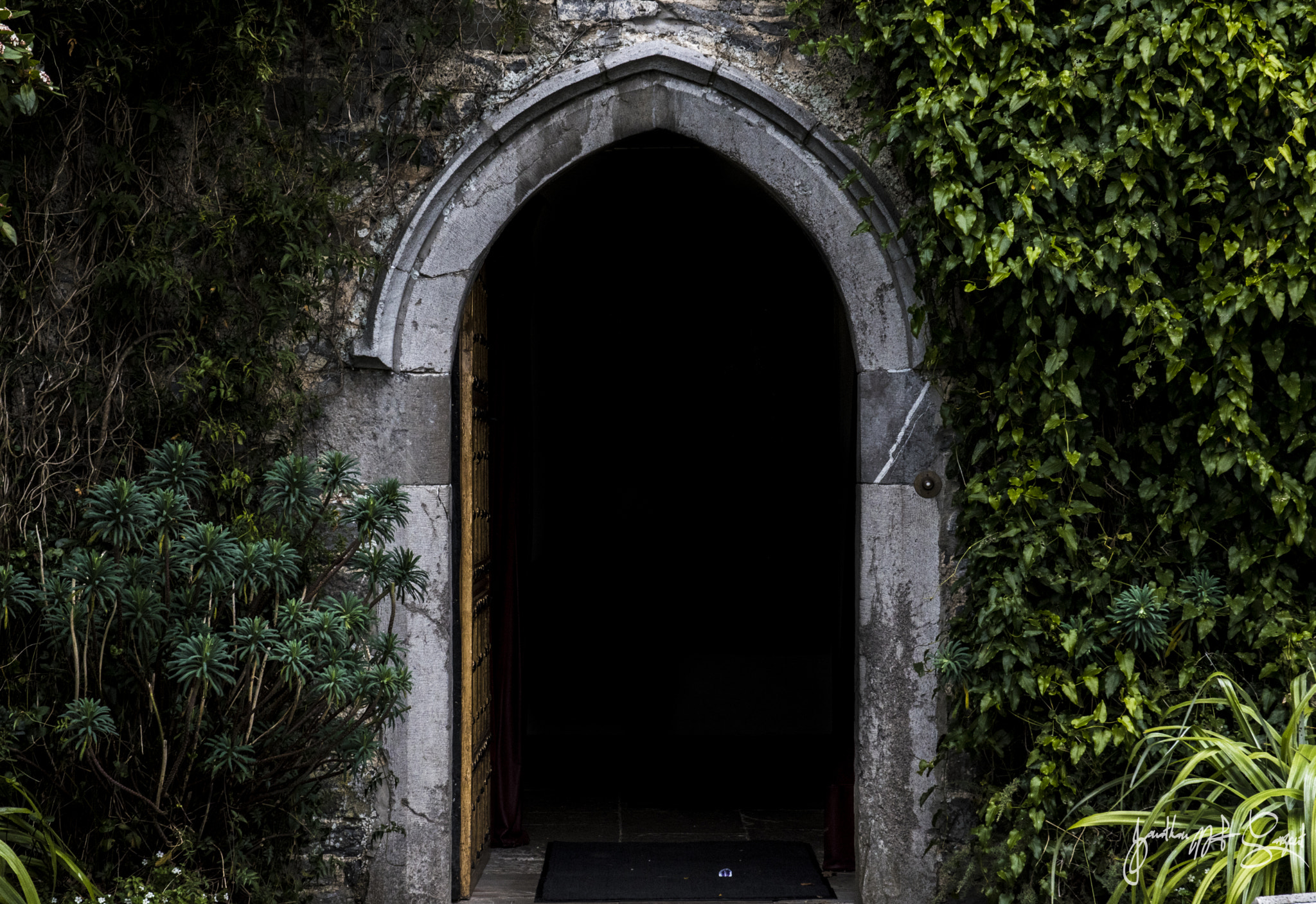 Nikon D5500 sample photo. Doorway to darkness photography