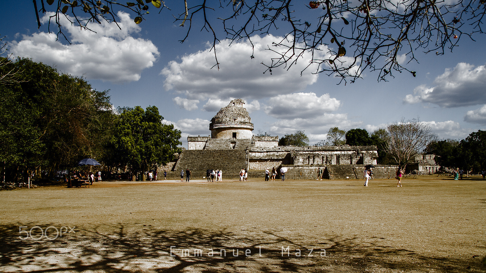 Tamron SP AF 17-50mm F2.8 XR Di II LD Aspherical (IF) sample photo. Observatorio de chichén itzá photography