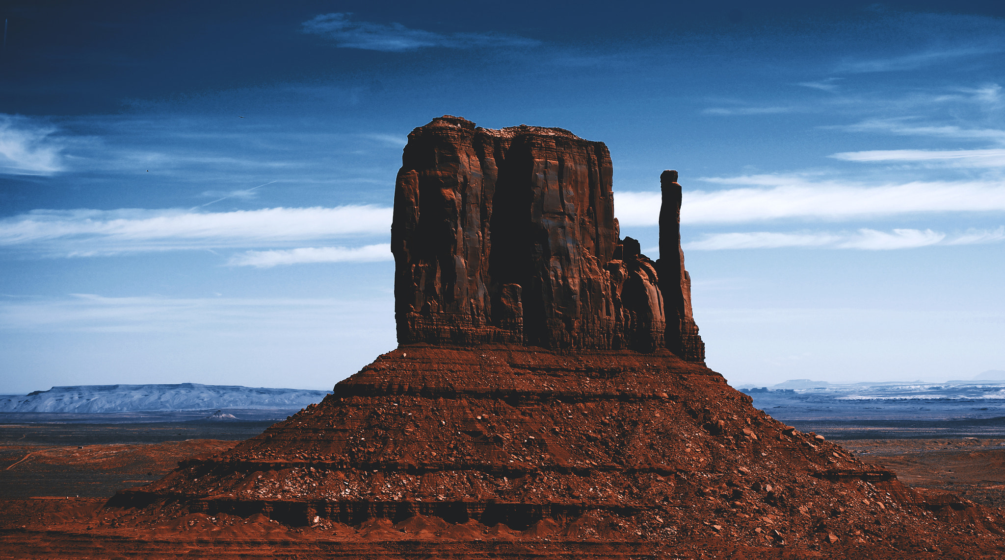 Sony 70-300mm F4.5-5.6 G SSM sample photo. Monument valley photography