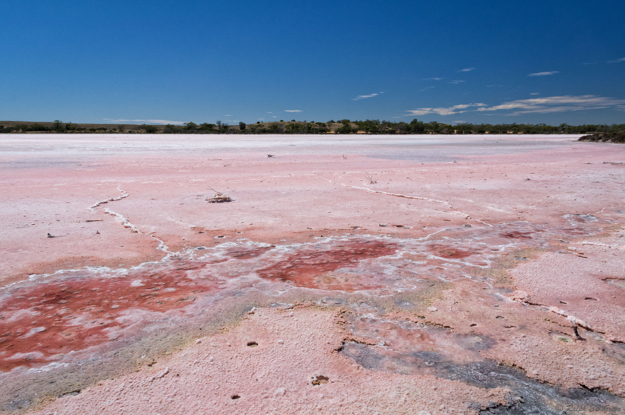Pentax K-3 II sample photo. Pink salt lakes in the murray-sunset national park photography
