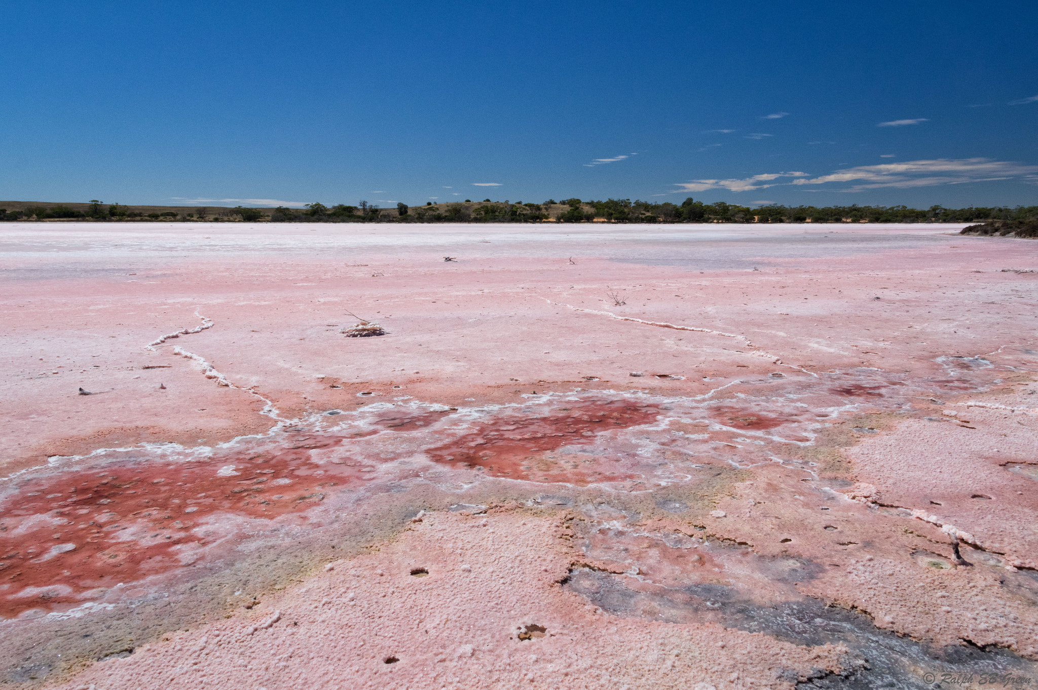 Sigma 17-50mm F2.8 EX DC HSM sample photo. Pink salt lakes in the murray-sunset national park photography