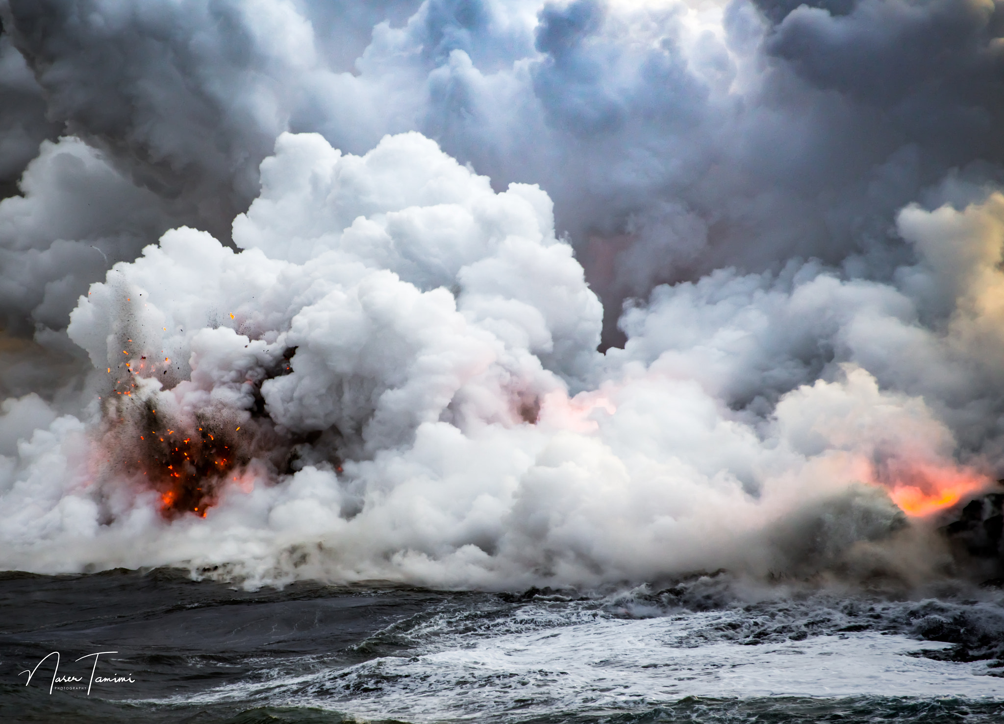 Nikon D600 sample photo. Lava and ocean photography