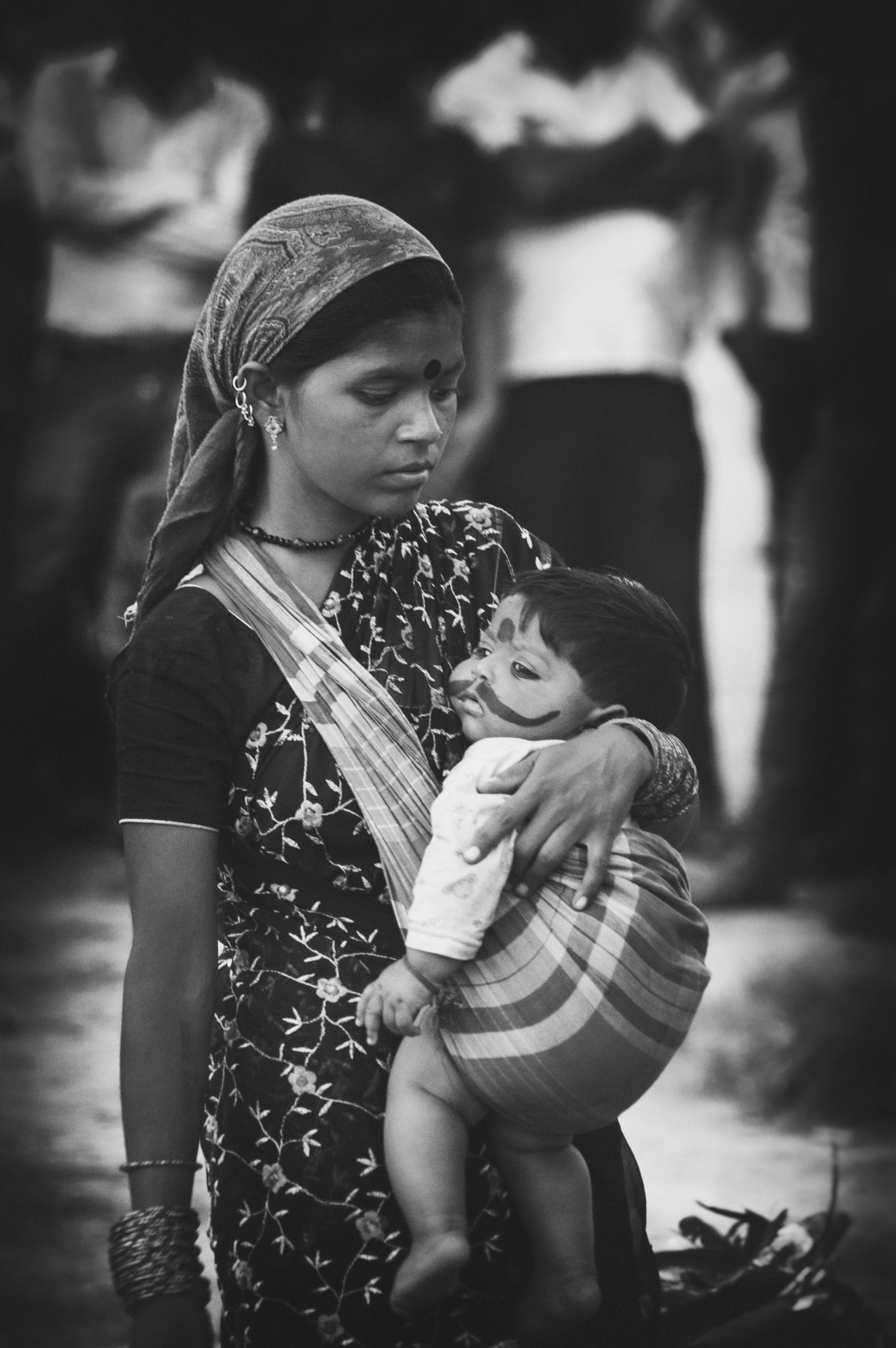 Nikon D3200 sample photo. Mother's care photography