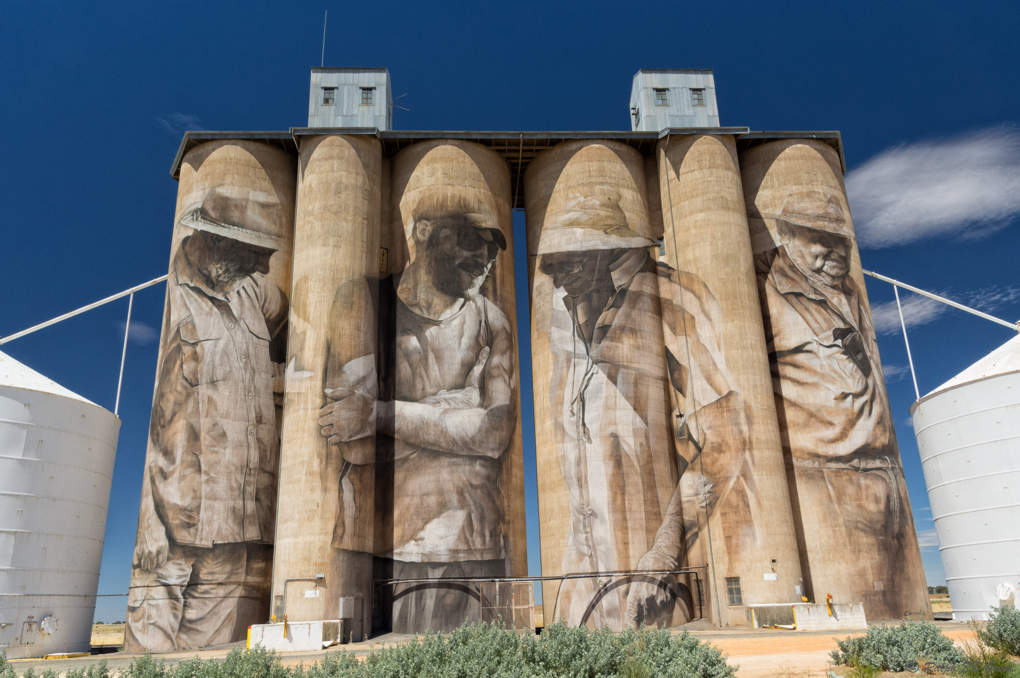 Pentax K-3 II sample photo. Brim wheat silo art photography