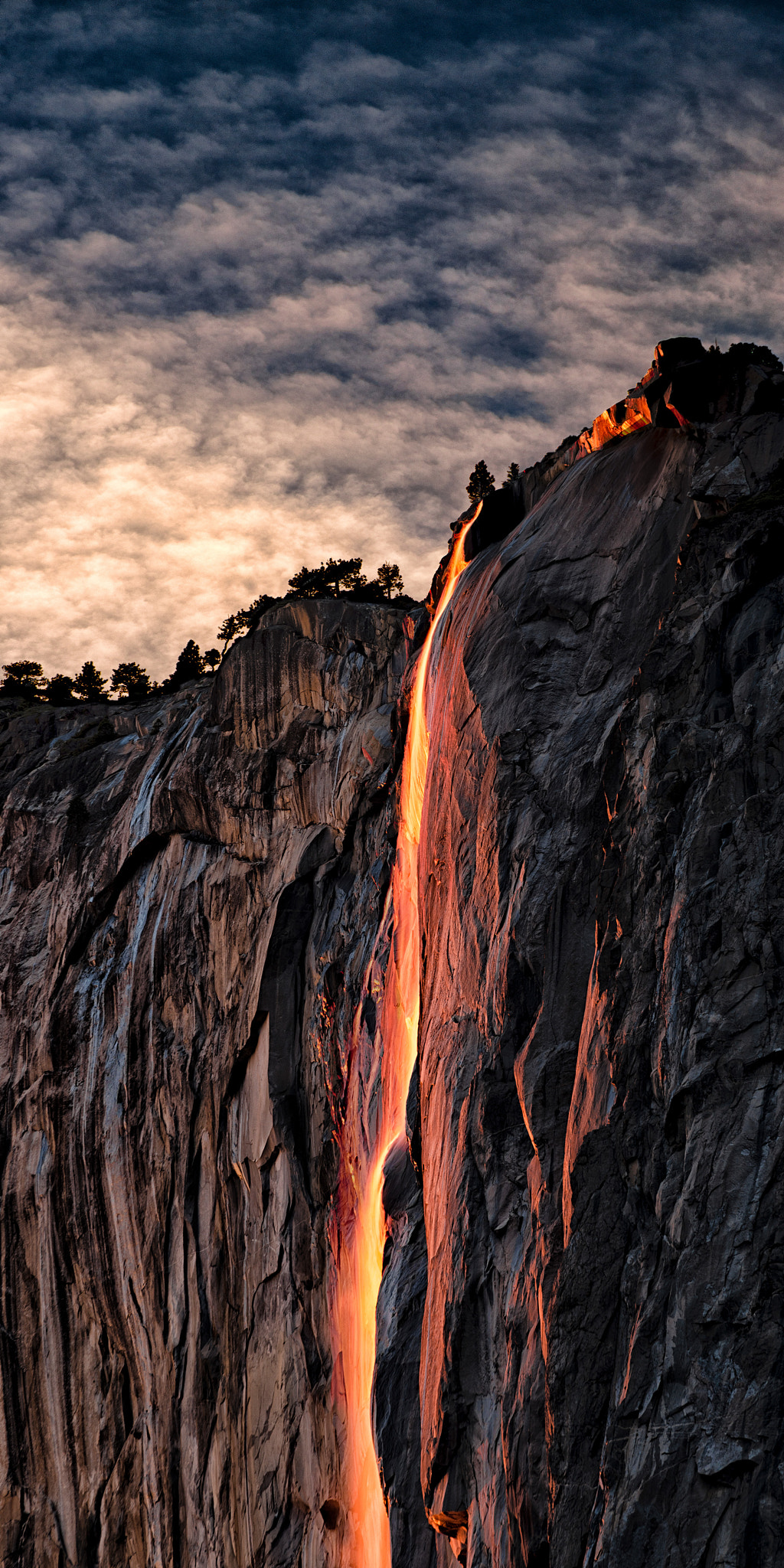 Nikon D800E sample photo. Yosemite firefall 2016 photography