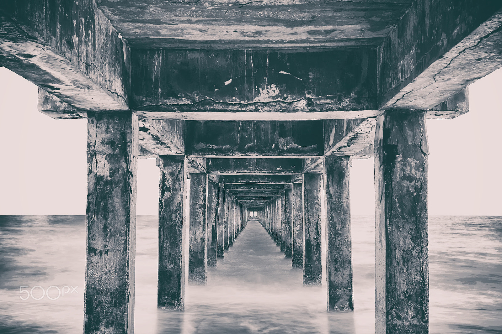 Canon EOS 5D + Canon EF 17-40mm F4L USM sample photo. Old cement bridge photography