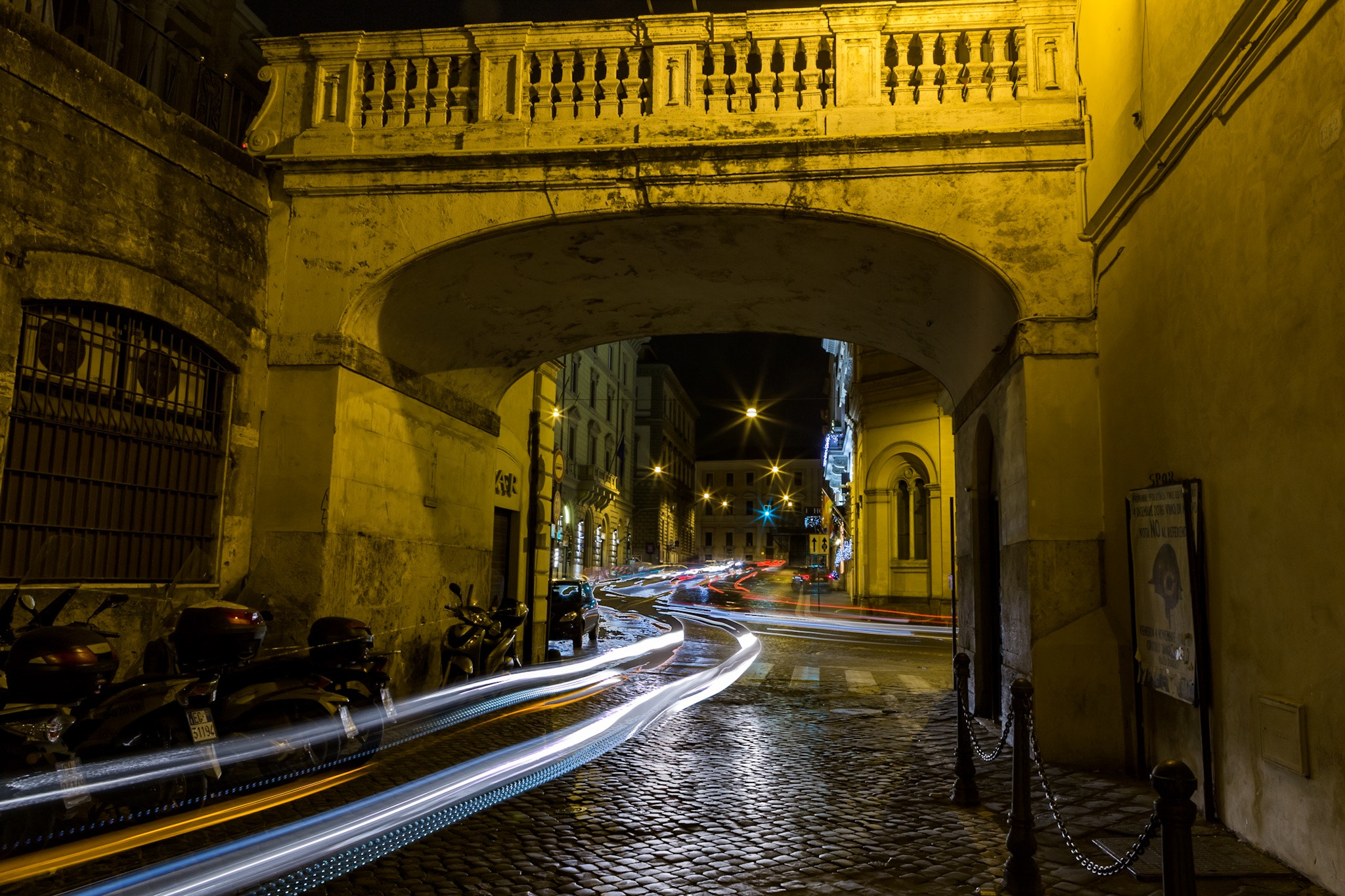 Canon EOS-1D X sample photo. Night in rome photography