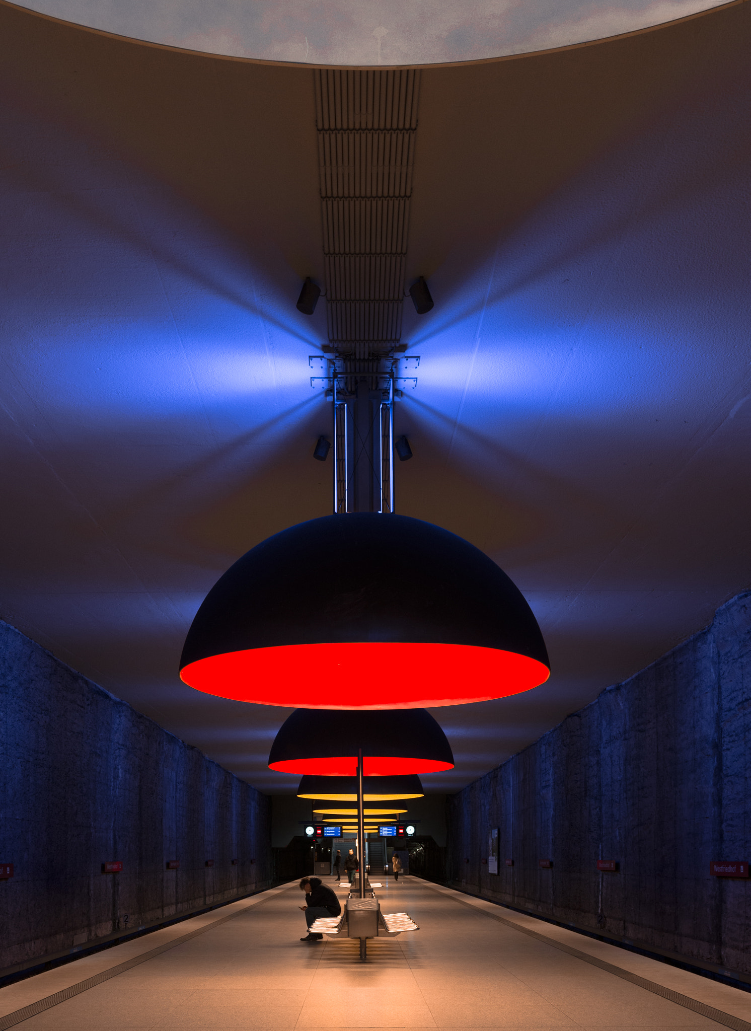 Nikon D800 sample photo. Variation with blue rays photography