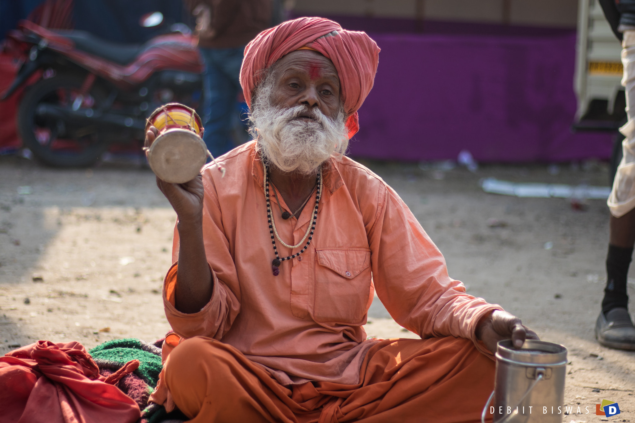 Canon EOS M5 + Canon EF 50mm F1.8 STM sample photo. The damru playing sandhu photography