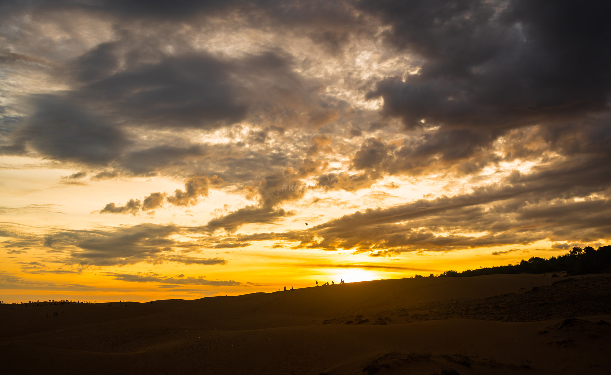 Pentax K-1 sample photo. Mui ne sunset photography