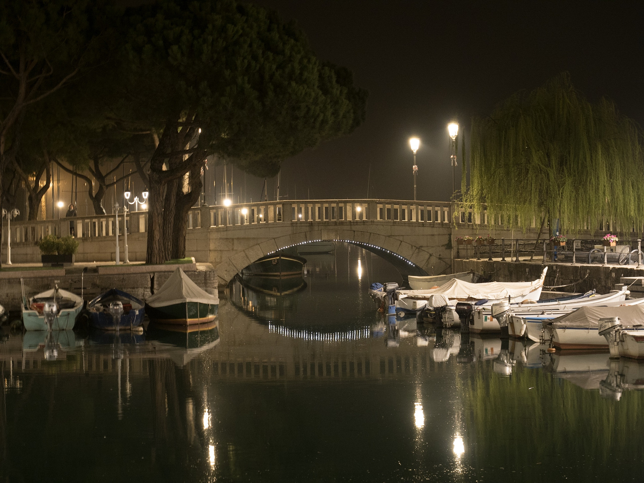 Olympus OM-D E-M1 Mark II + Olympus M.Zuiko Digital ED 12-40mm F2.8 Pro sample photo. Desanzano at night photography