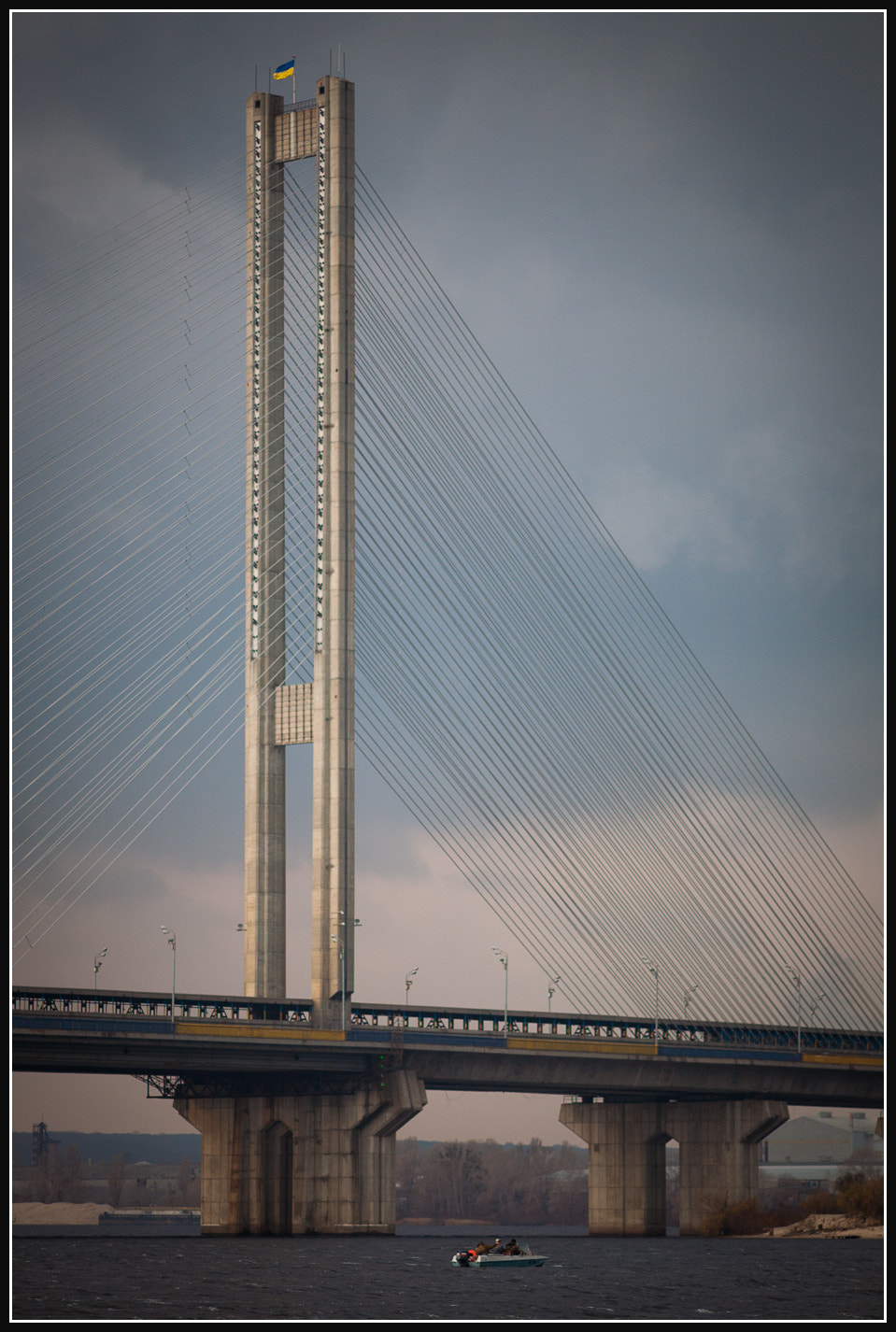 Canon EOS 5D sample photo. Pivdennyi bridge photography