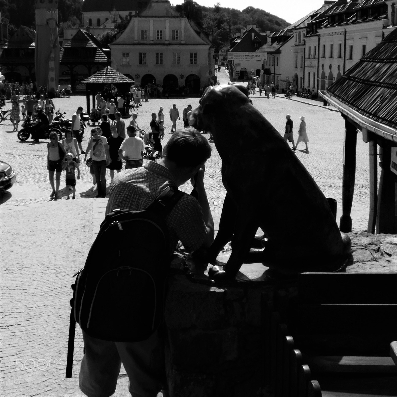 Fujifilm FinePix S9600 sample photo. At the market place in kazimierz dolny photography