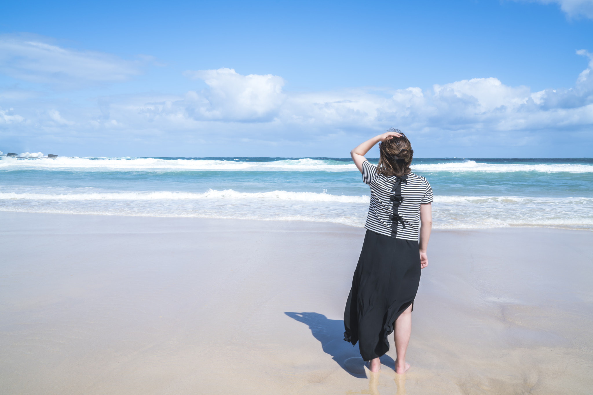 Sony a7R II sample photo. Bondi beach photography