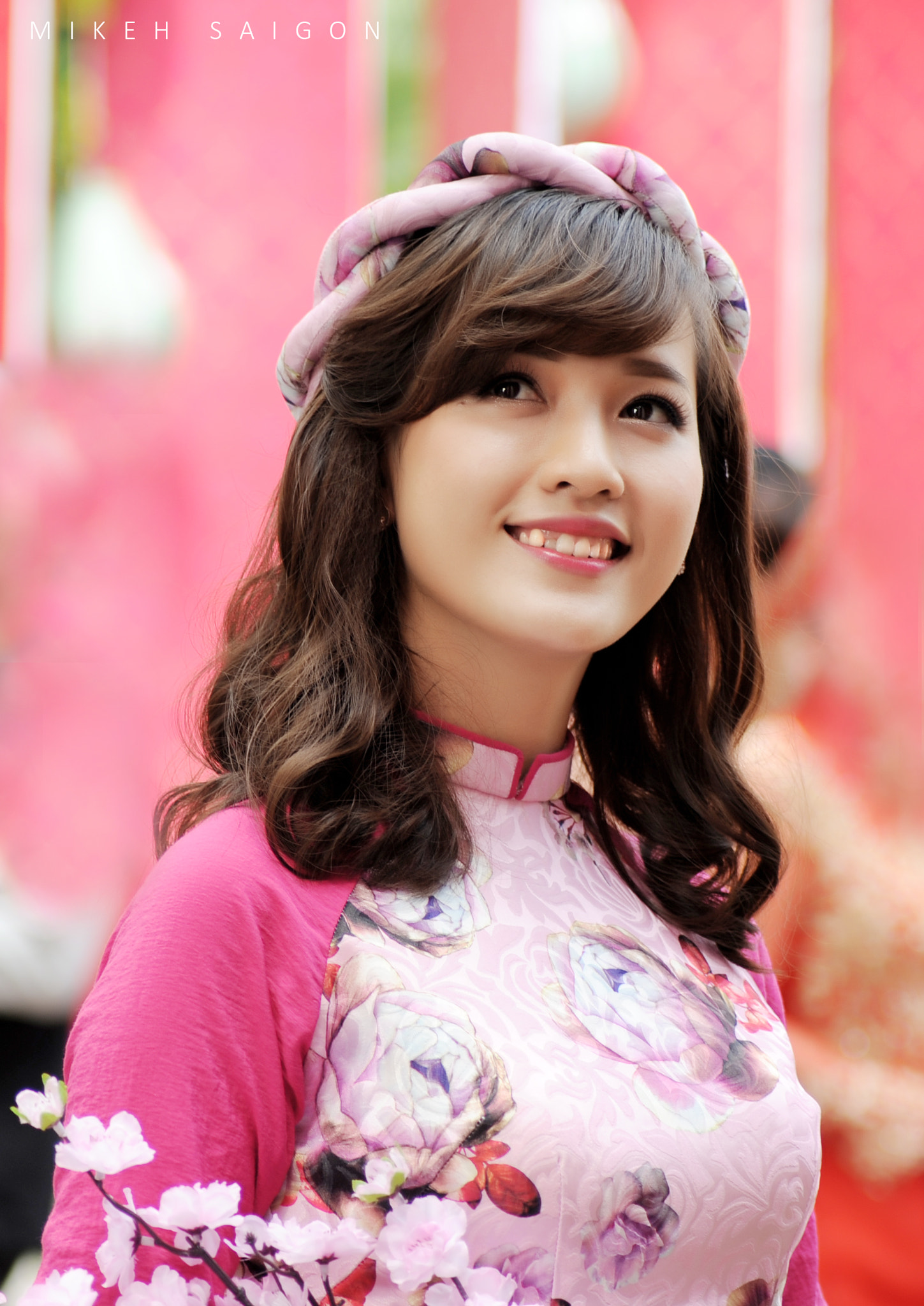 Nikon D3 sample photo. áo dài xuân photography