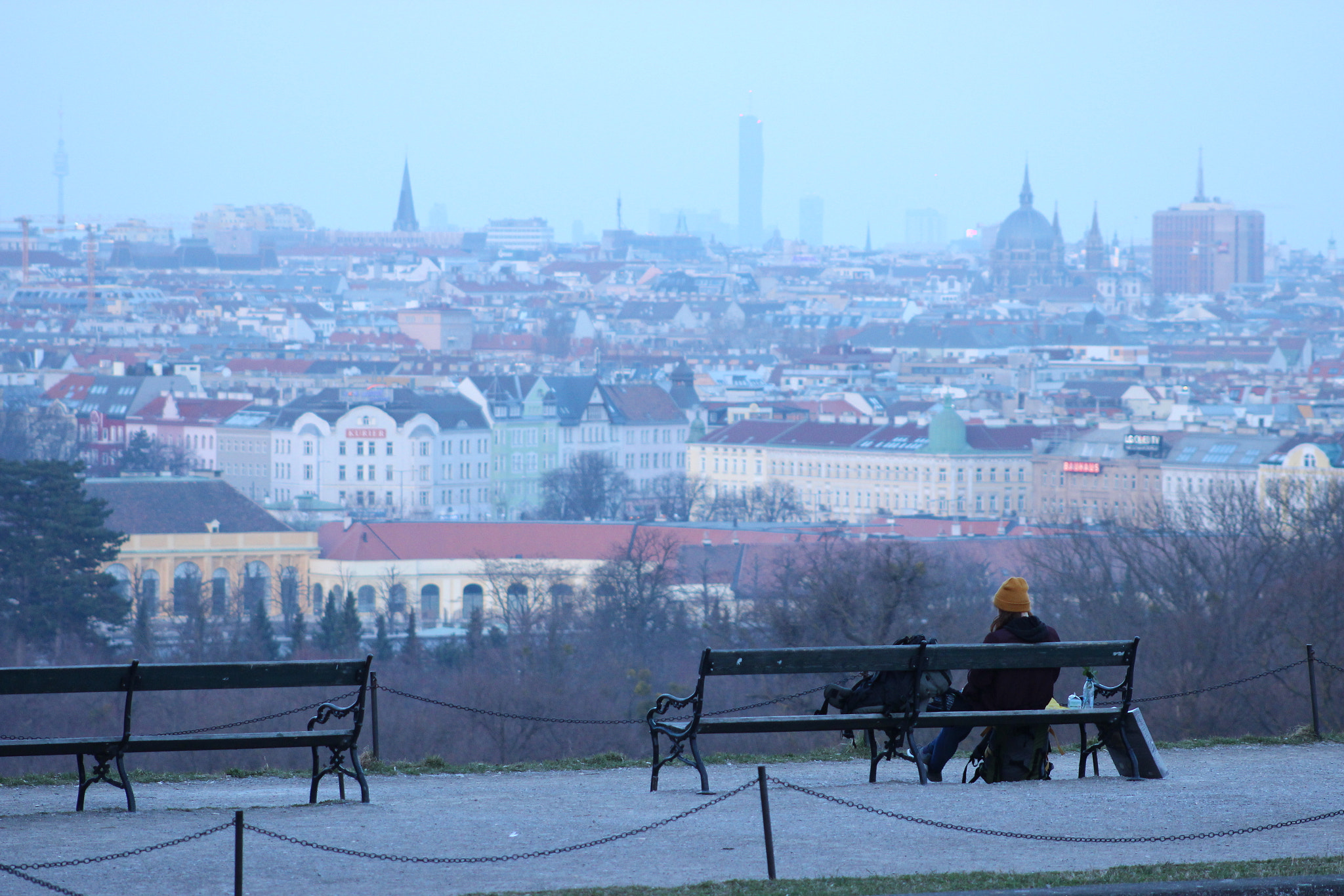 Canon EOS 600D (Rebel EOS T3i / EOS Kiss X5) + EF75-300mm f/4-5.6 sample photo. Vienna view photography