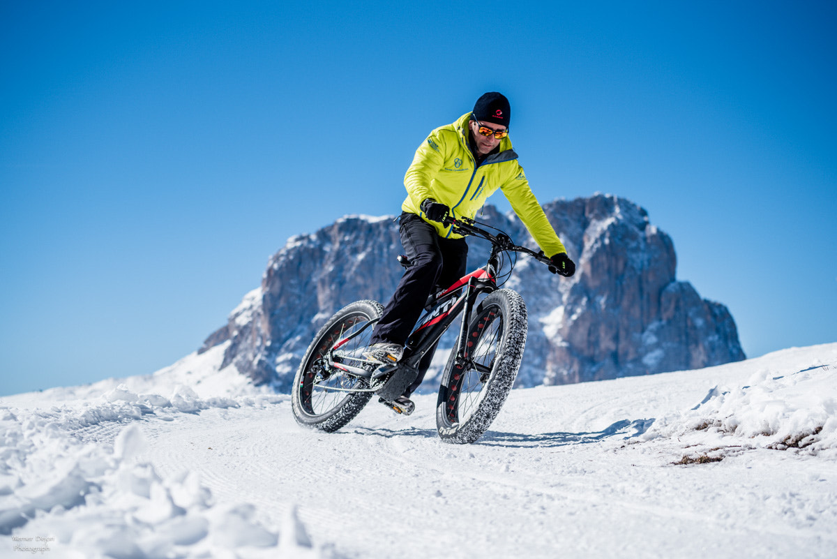 Nikon AF-S Nikkor 70-200mm F4G ED VR sample photo. Fatbike photography