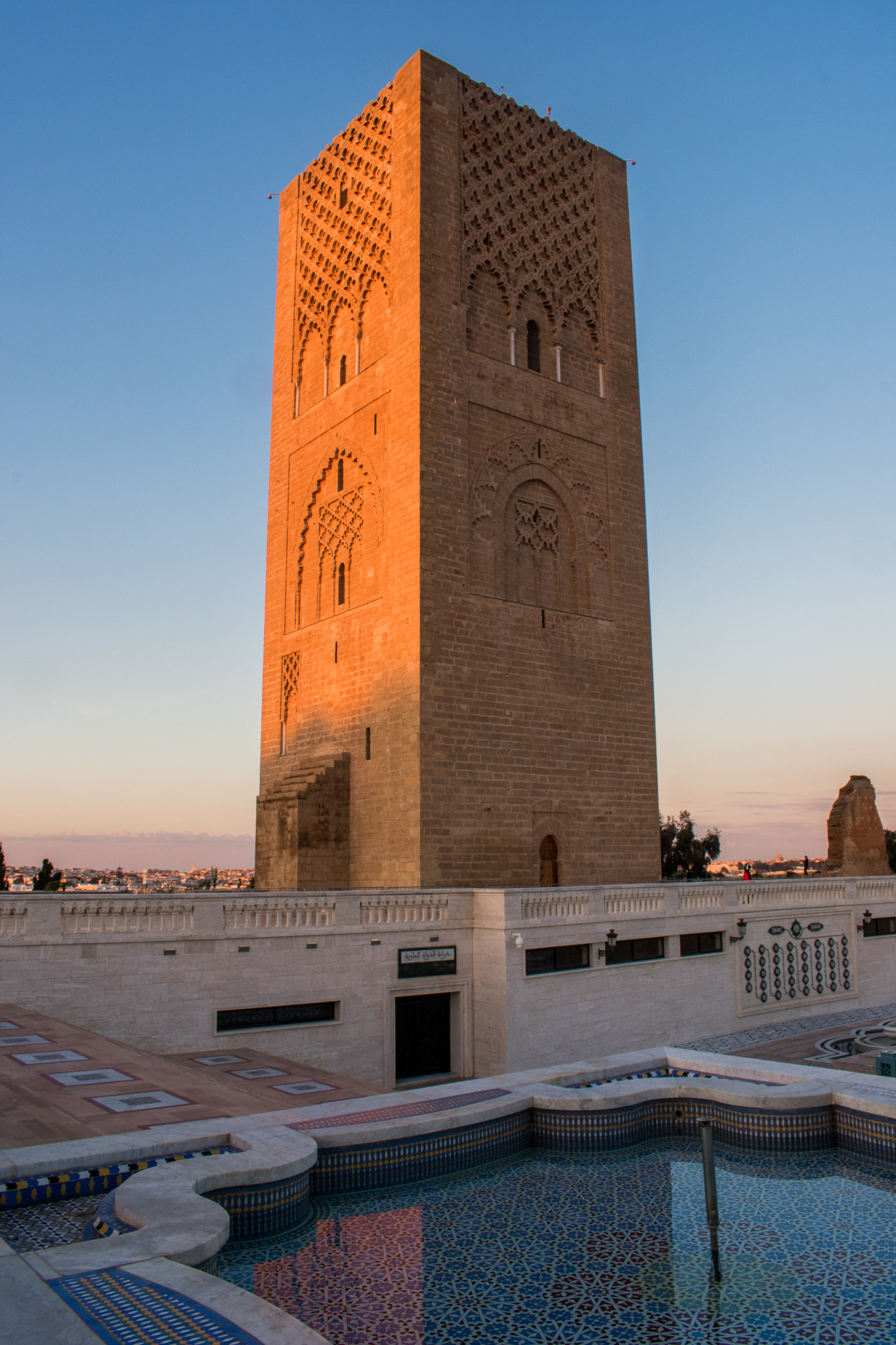 Nikon D3400 sample photo. Hassan ii tower photography