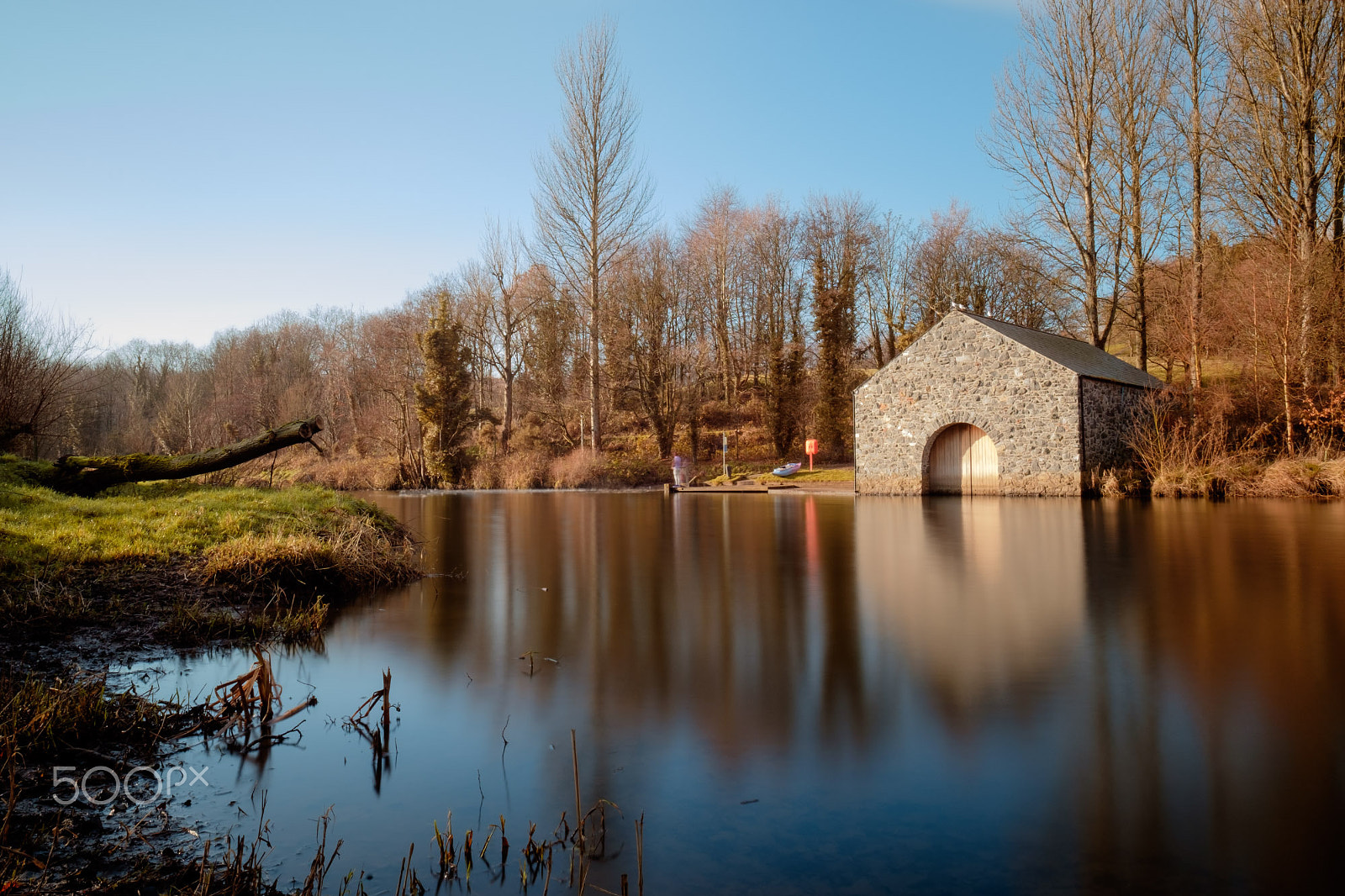 Fujifilm X-T1 sample photo. Boat house at shaw's bridge photography