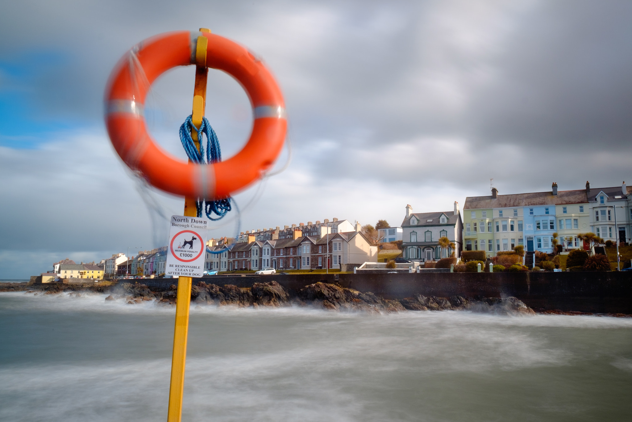 Fujifilm XF 16mm F1.4 R WR sample photo. Storm doris rattles life belt photography