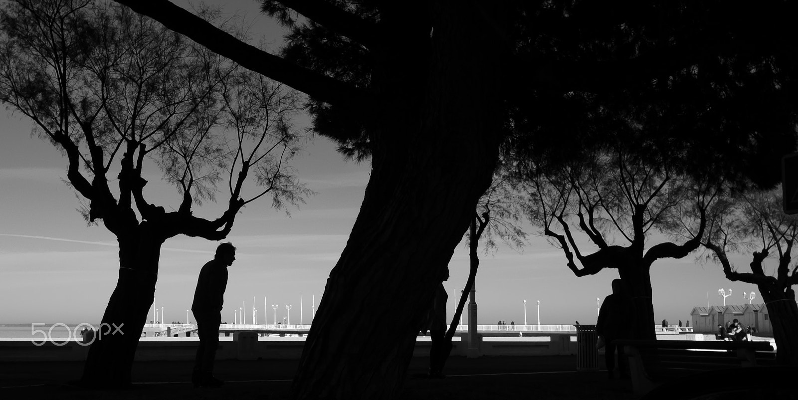 Fujifilm XF 16mm F1.4 R WR sample photo. Three silhouetted personages photography
