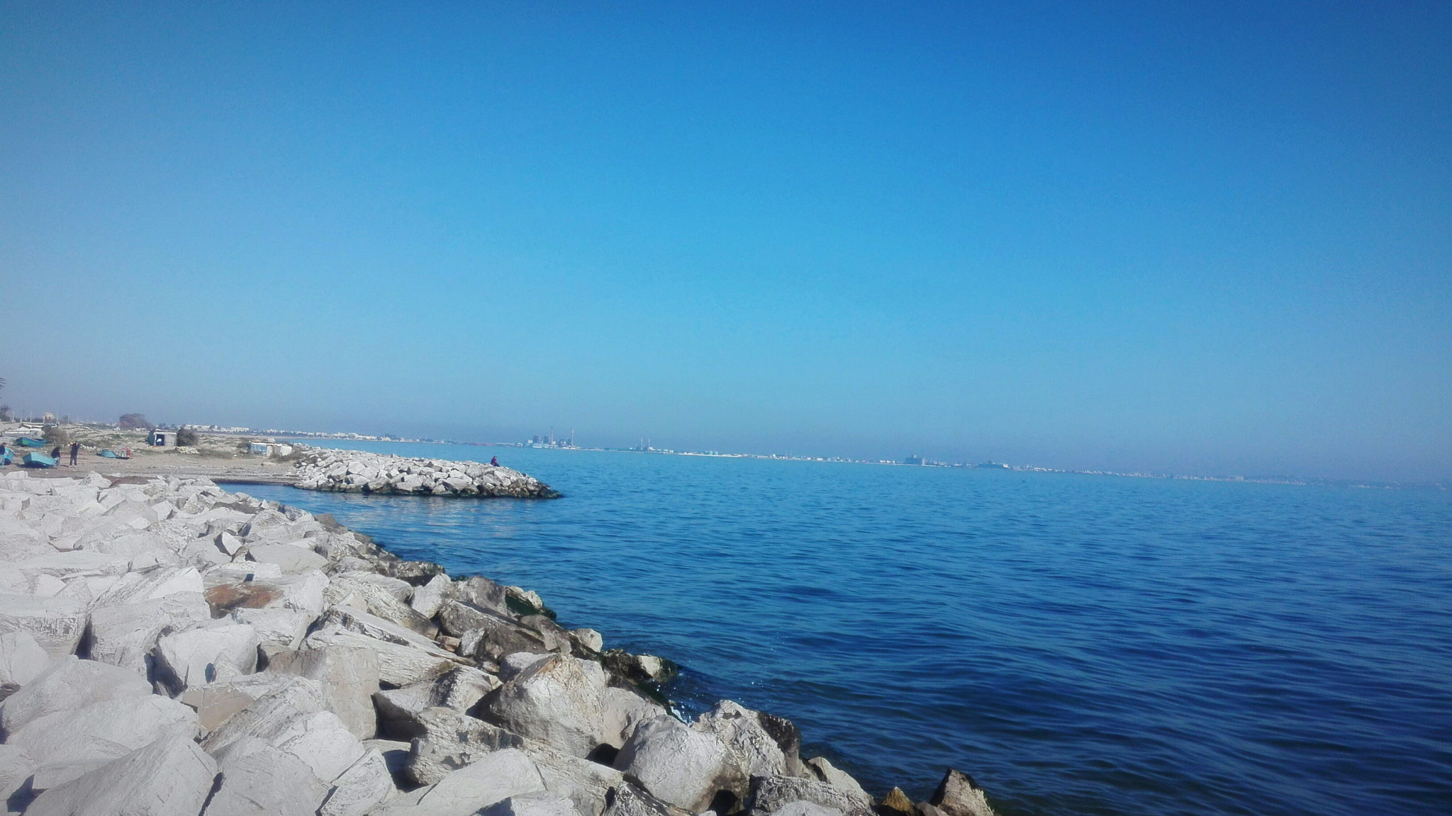 HUAWEI Cherry Mini sample photo. Ezzahra plage  photography