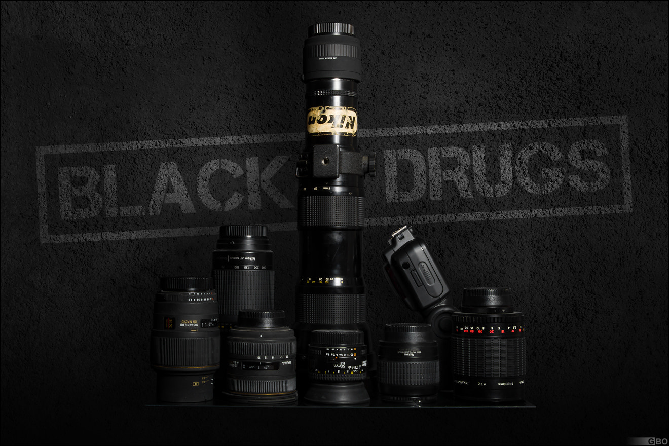 Nikon D7200 sample photo. Black drugs photography