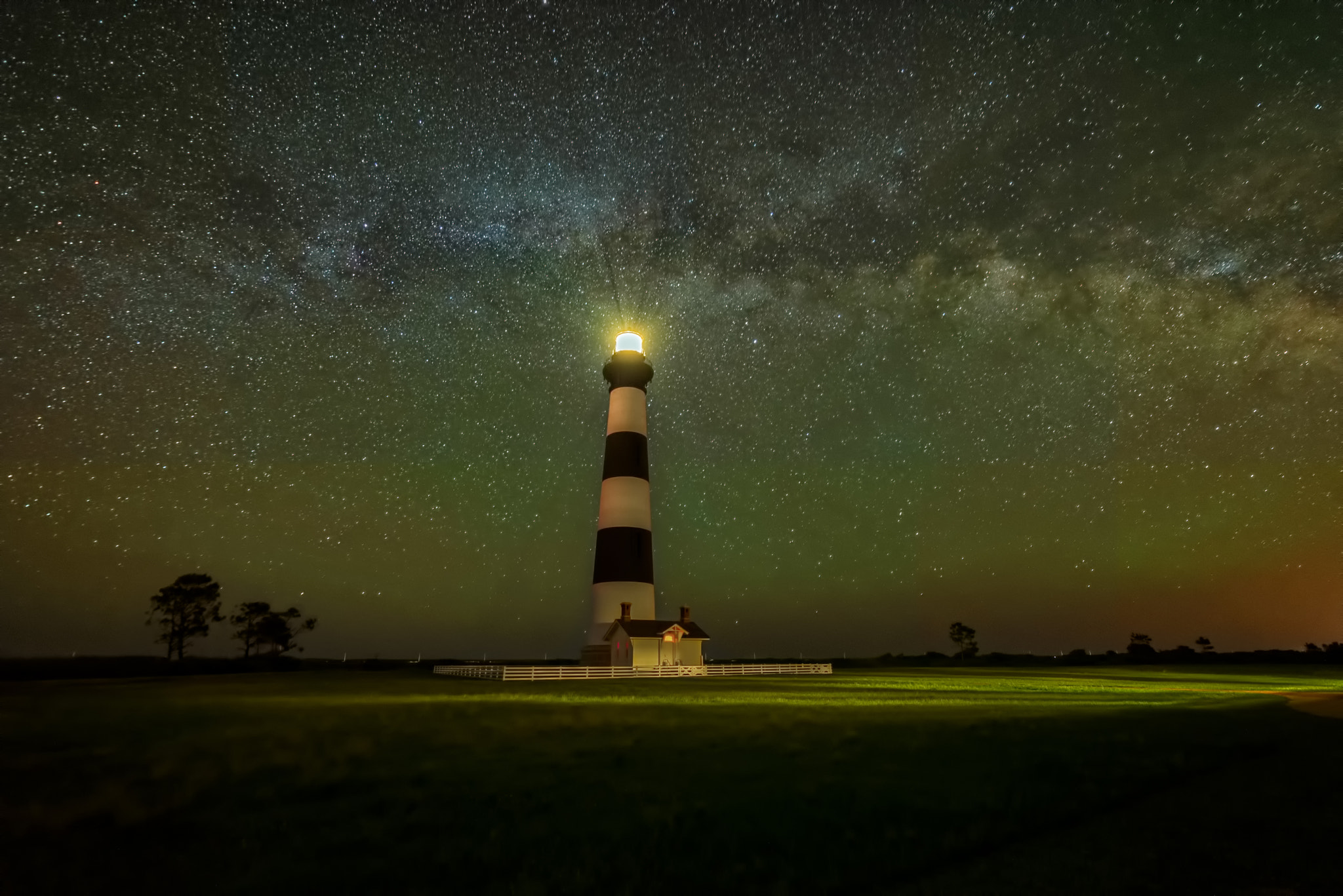Samyang 14mm F2.8 ED AS IF UMC sample photo. Bodie island light station photography