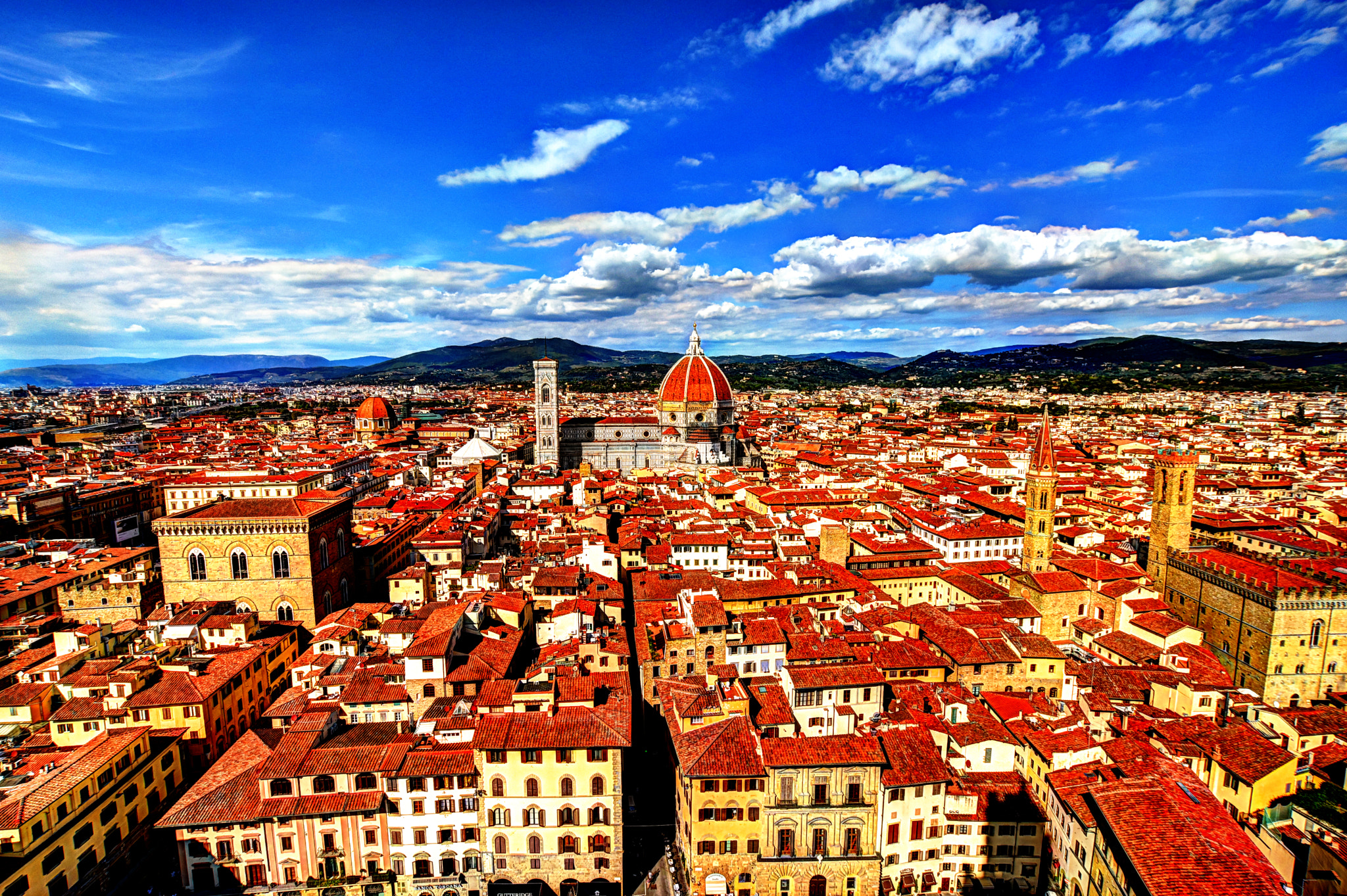 Nikon D5500 + Sigma 10-20mm F3.5 EX DC HSM sample photo. View from palazzo vecchio, florence photography