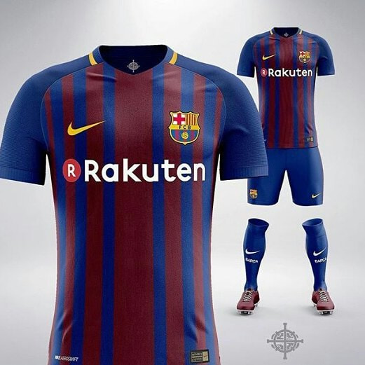 New kit 2018 fc Barcelona