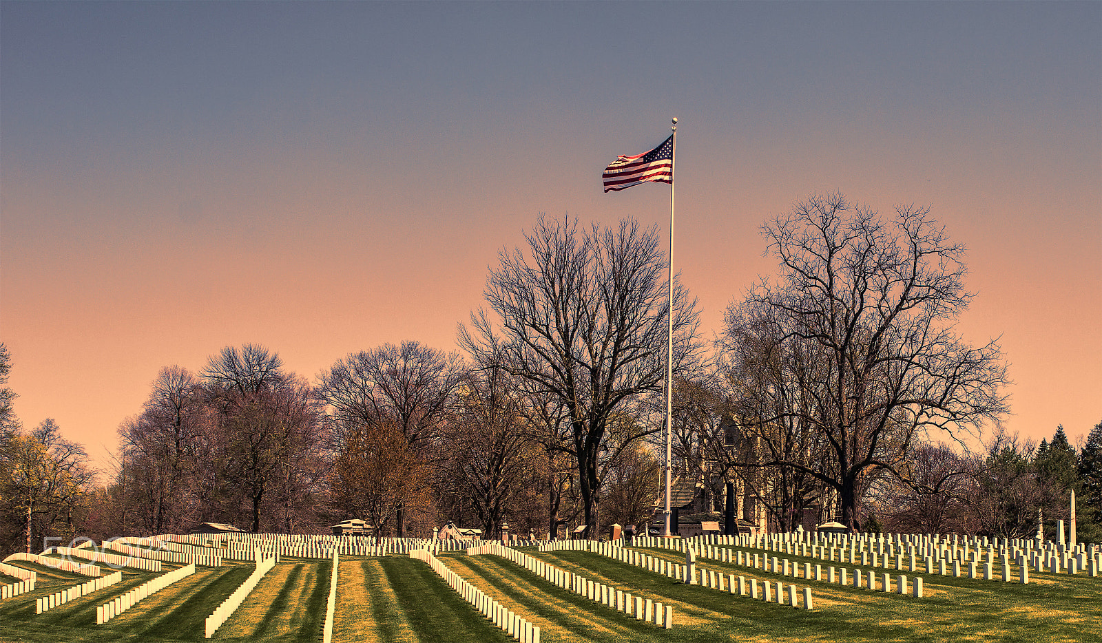 Canon EOS 60D sample photo. Veterans cemetery photography