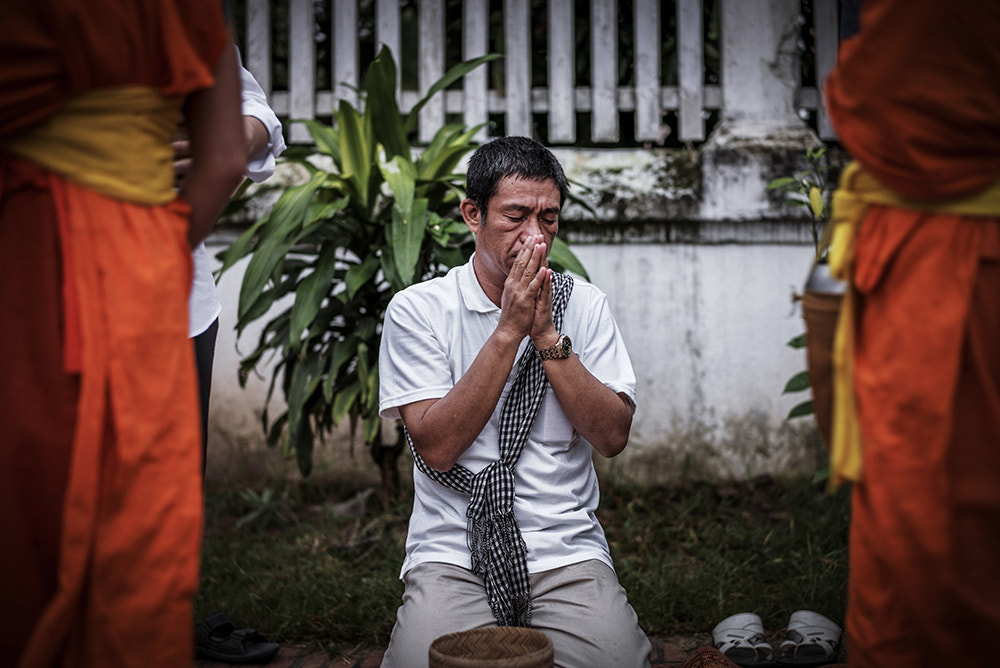 Elmarit-M 1:2.8/21 ASPH. sample photo. Morning alms photography