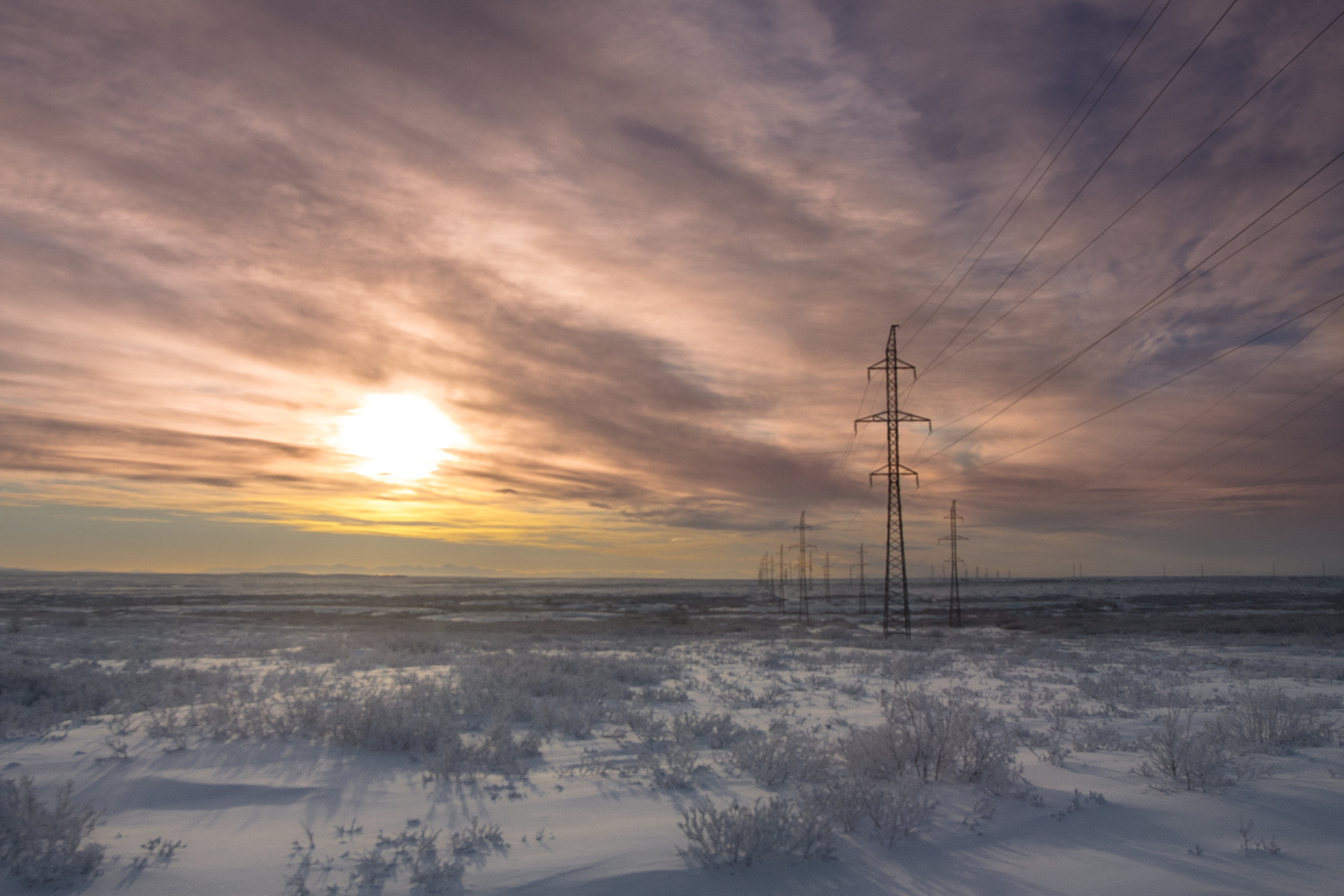 Sigma 20mm EX f/1.8 sample photo. Somewhere in tundra photography