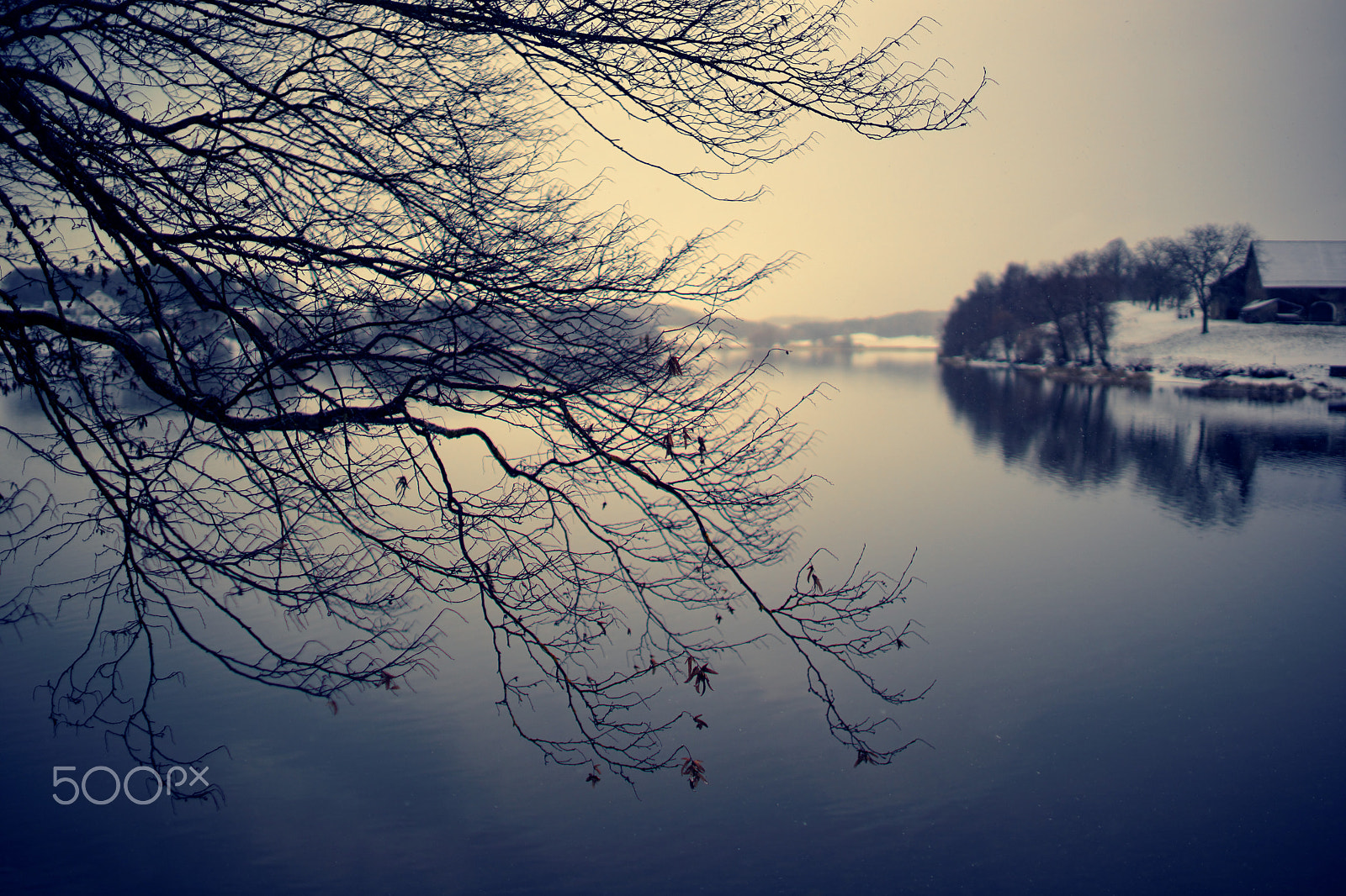 Sony 35mm F1.4 G sample photo. Lac de bret, 13-01-2017 (#5, color) photography